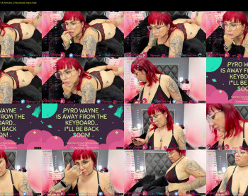 pyrowayne — 76 minute Chaturbate female cam show recording, 1080p, Aug 29, 2021
