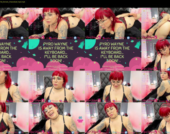 pyrowayne — 76 minute Chaturbate female cam show recording, 1080p, Aug 29, 2021