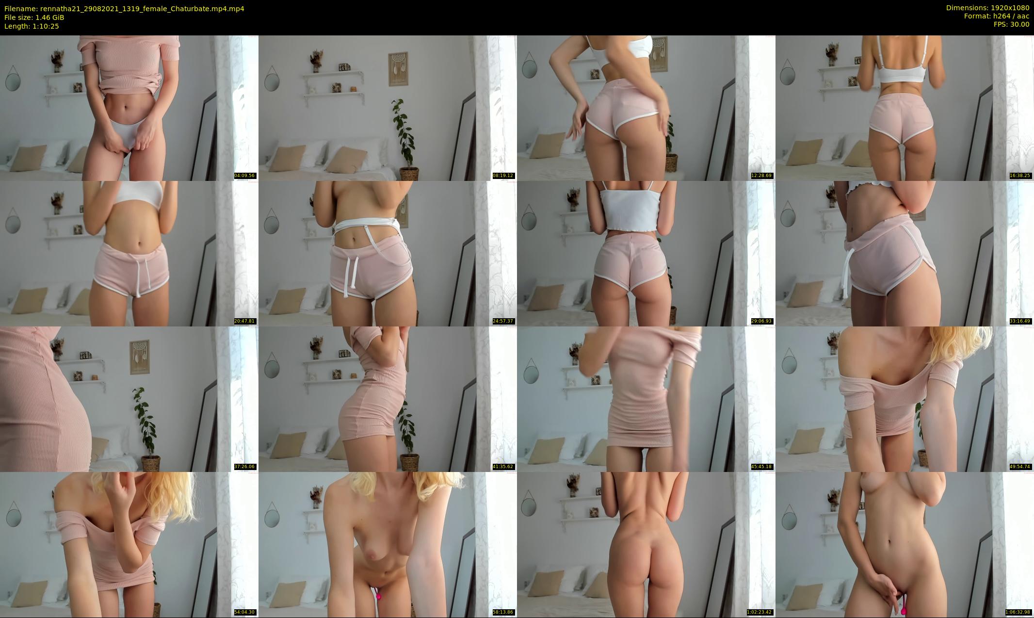 rennatha21 — 71 minute Chaturbate female cam show recording, 1080p, Aug 29, 2021