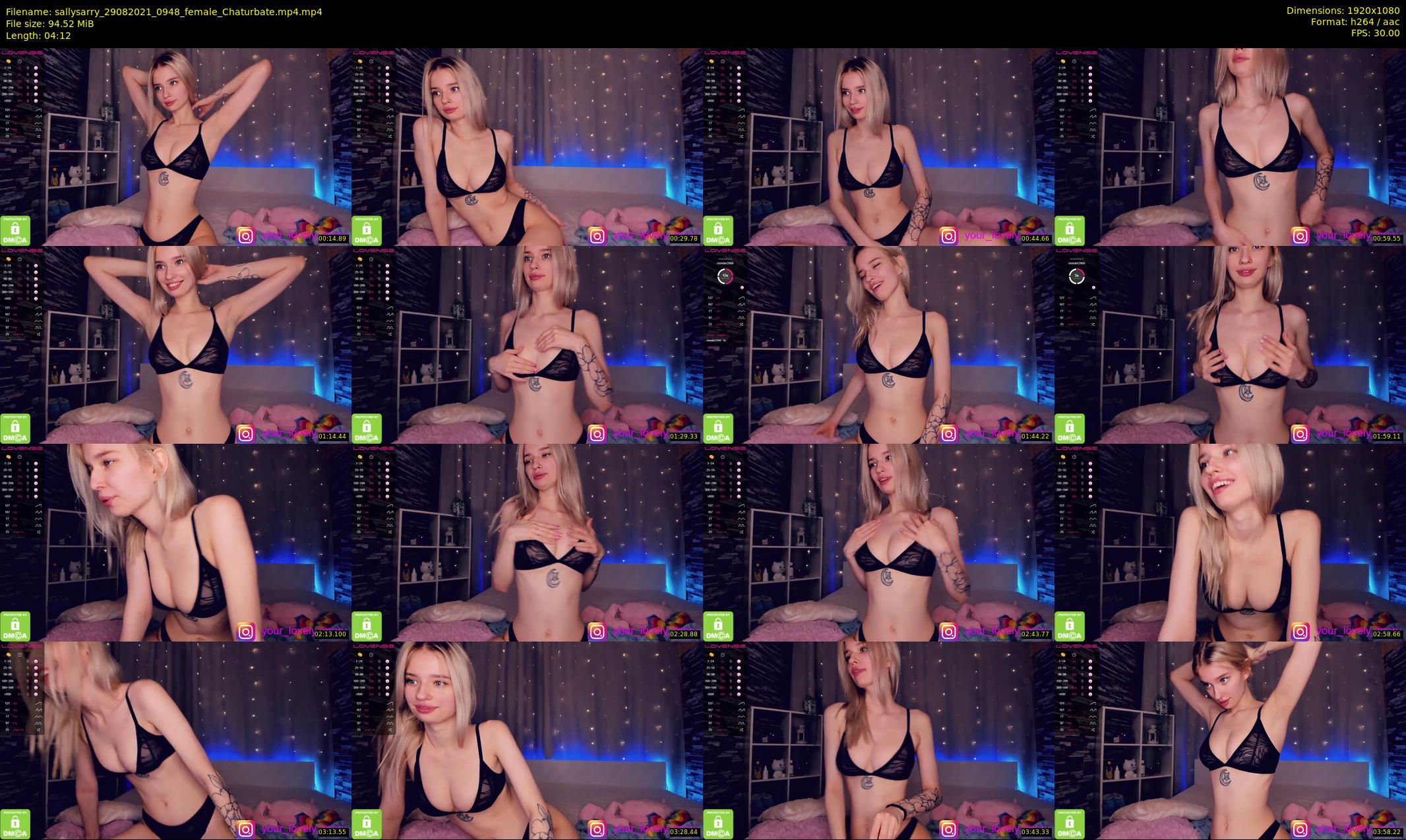 sallysarry — 5 minute Chaturbate couple cam show recording, 1080p, Aug 29, 2021