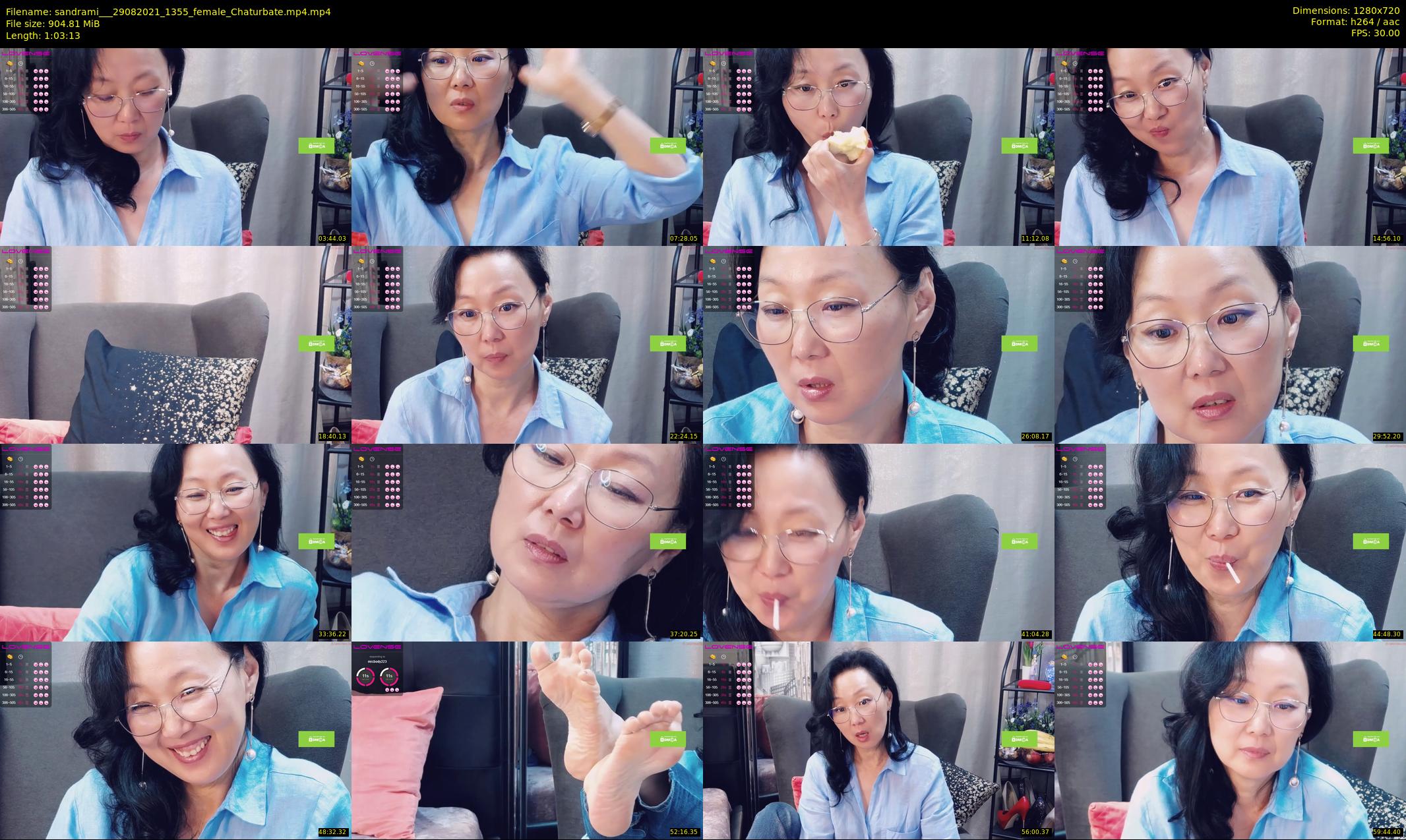 sandrami__ — 64 minute Chaturbate female cam show recording, 720p, Aug 29, 2021