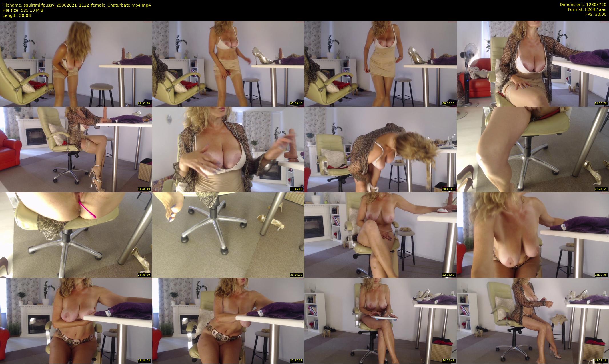 squirtmilfpussy — 51 minute Chaturbate female cam show recording, 720p, Aug 29, 2021