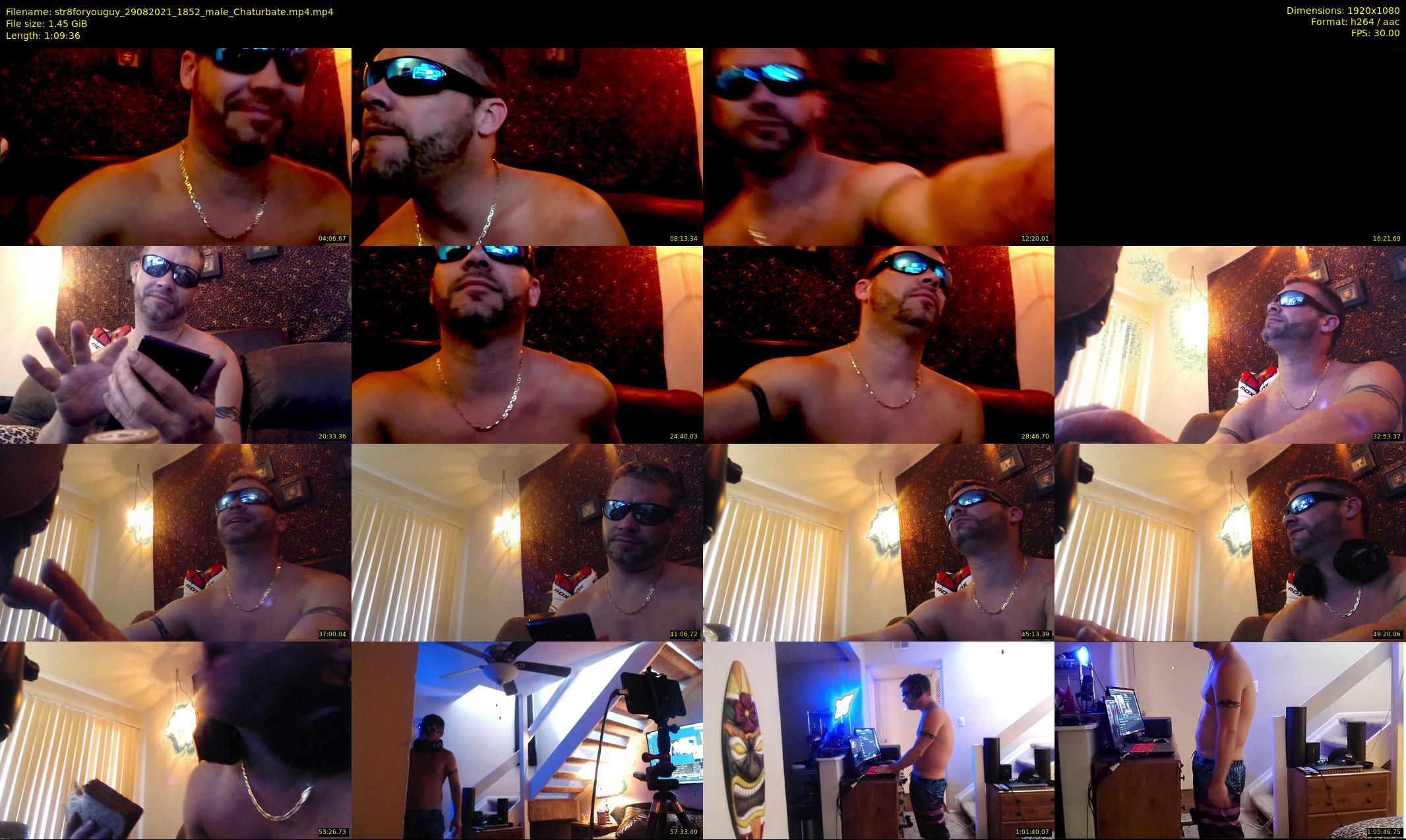str8foryouguy — 70 minute Chaturbate male cam show recording, 1080p, Aug 29, 2021