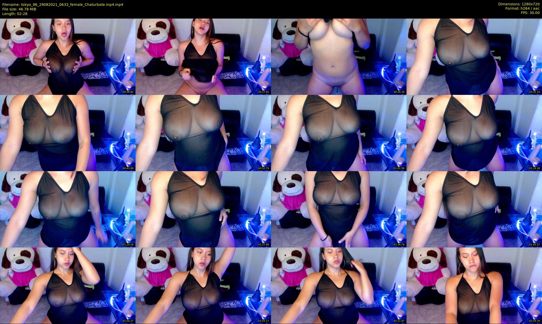 tokyo_96 — 3 minute Chaturbate female cam show recording, 720p, Aug 29, 2021