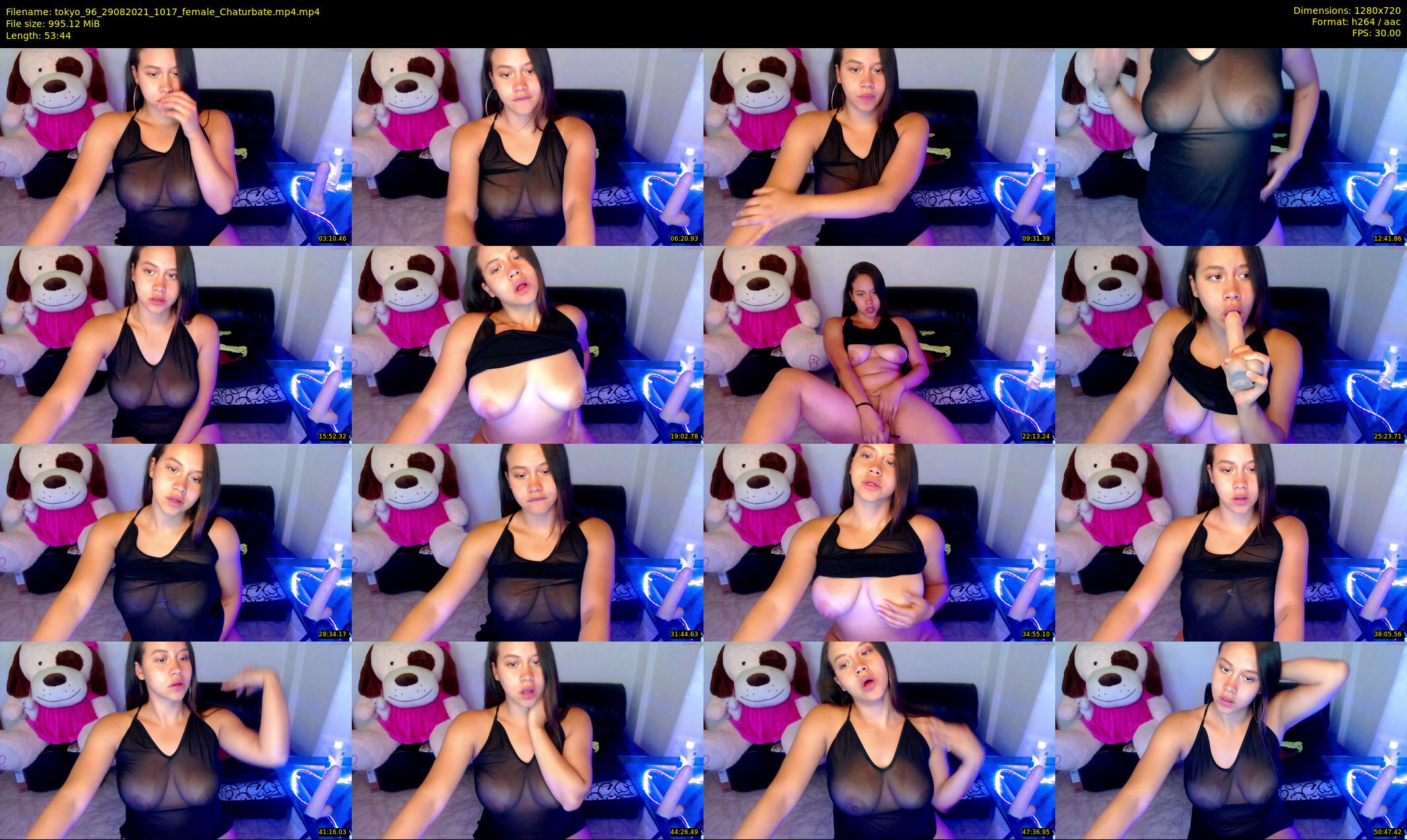 tokyo_96 — 54 minute Chaturbate female cam show recording, 720p, Aug 29, 2021