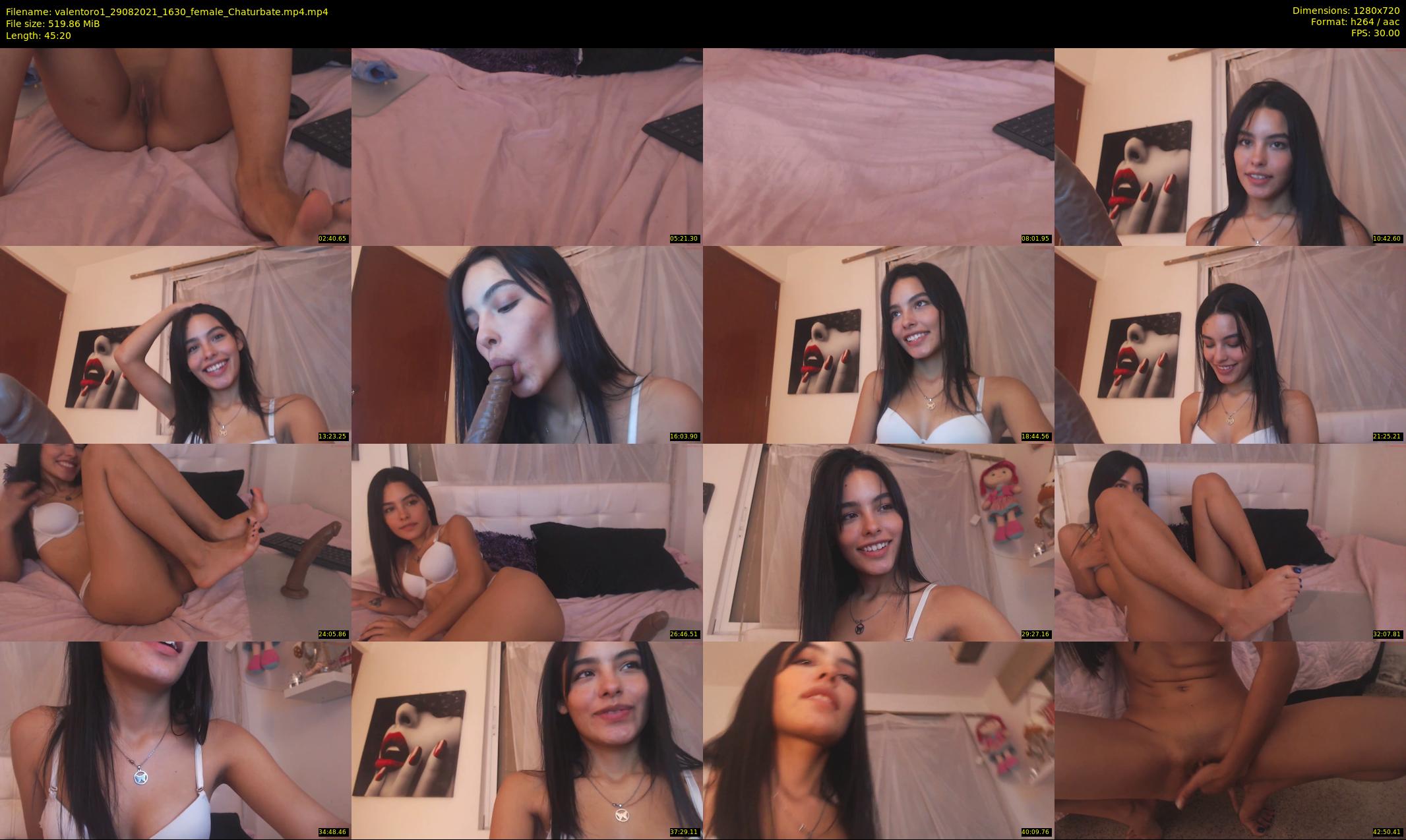 valentoro1 — 46 minute Chaturbate female cam show recording, 720p, Aug 29, 2021