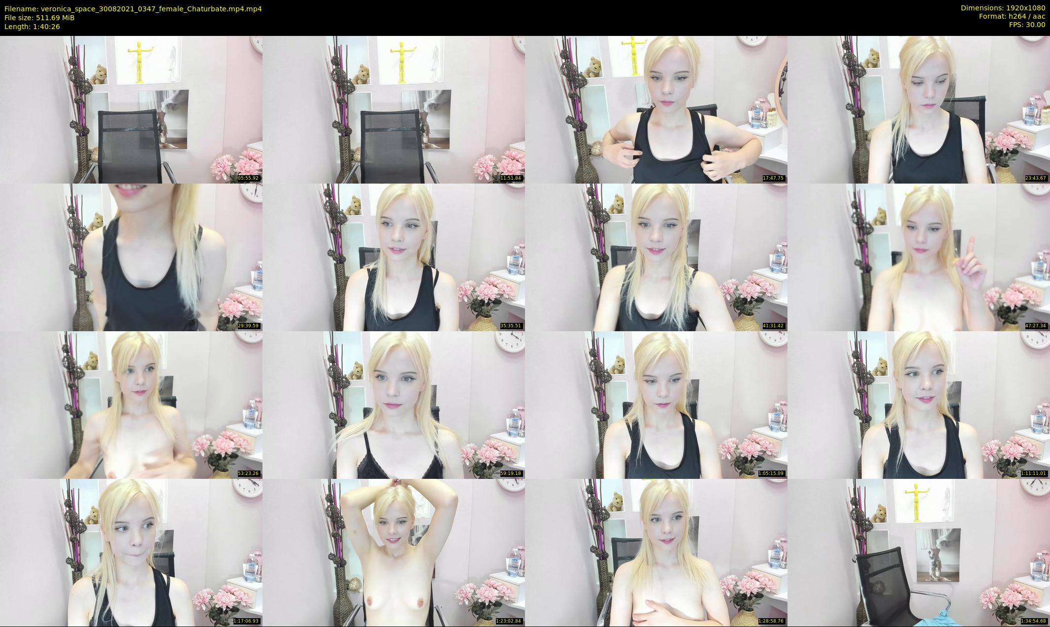veronica_space — 101 minute Chaturbate female cam show recording, 1080p, Aug 30, 2021