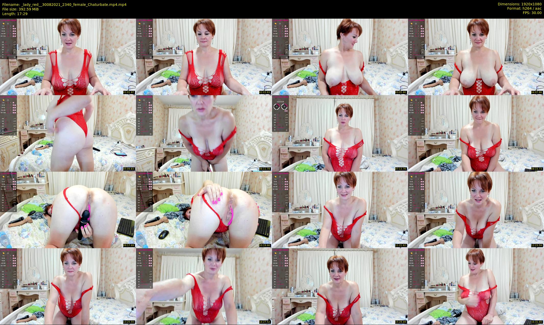 _lady_red_ — 18 minute Chaturbate female cam show recording, 1080p, Aug 30, 2021