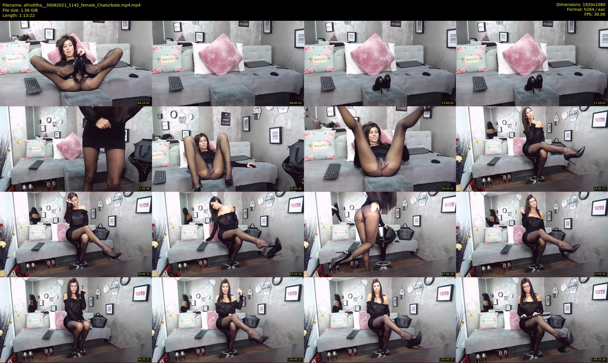 afroditha_ — 74 minute Chaturbate female cam show recording, 1080p, Aug 30, 2021