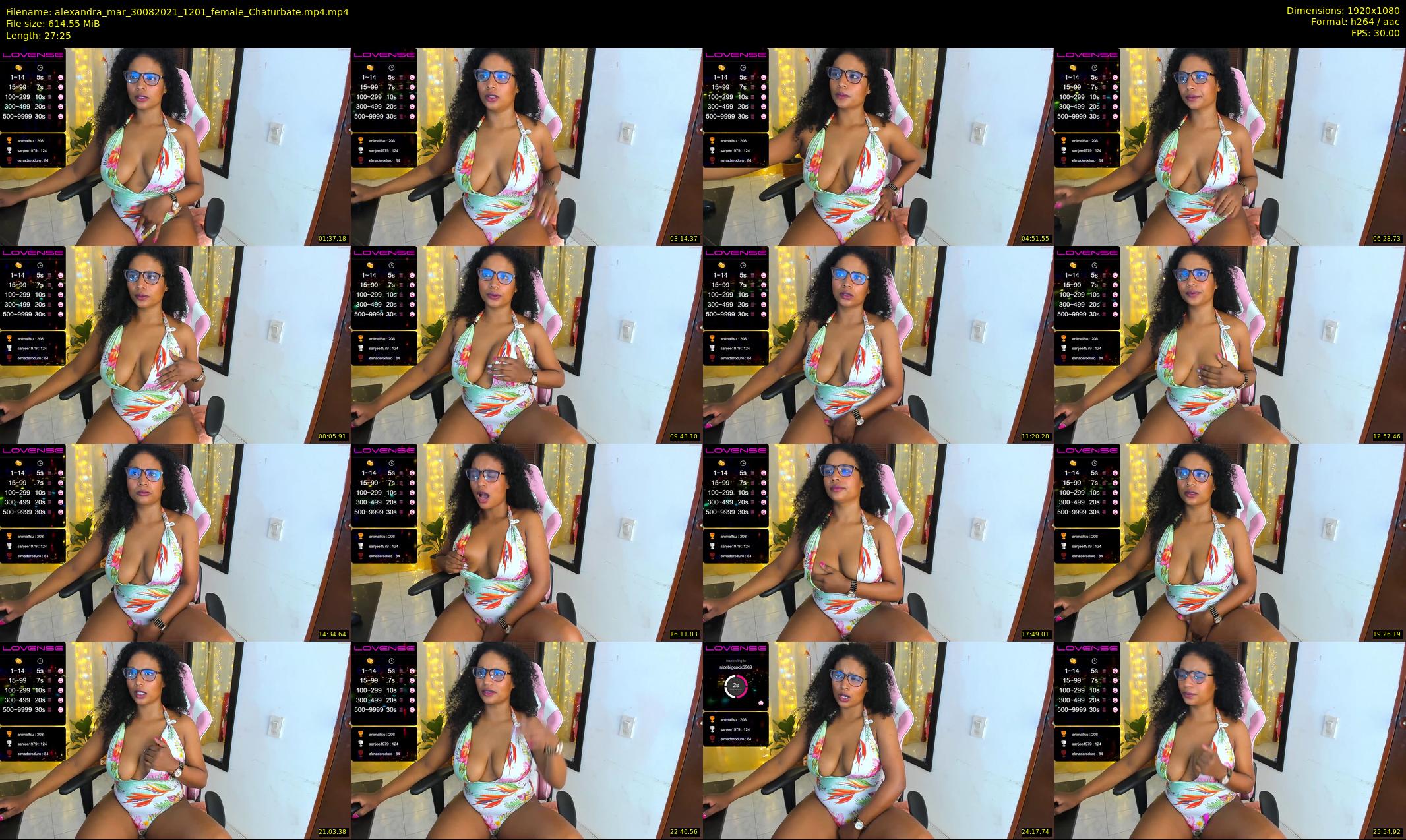 alexandra_mar — 28 minute Chaturbate female cam show recording, 1080p, Aug 30, 2021