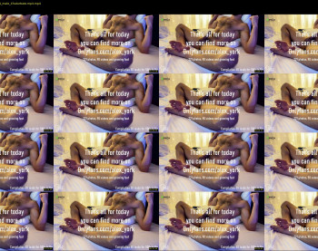 alexyork — 11 minute Chaturbate male cam show recording, 1080p, Aug 31, 2021