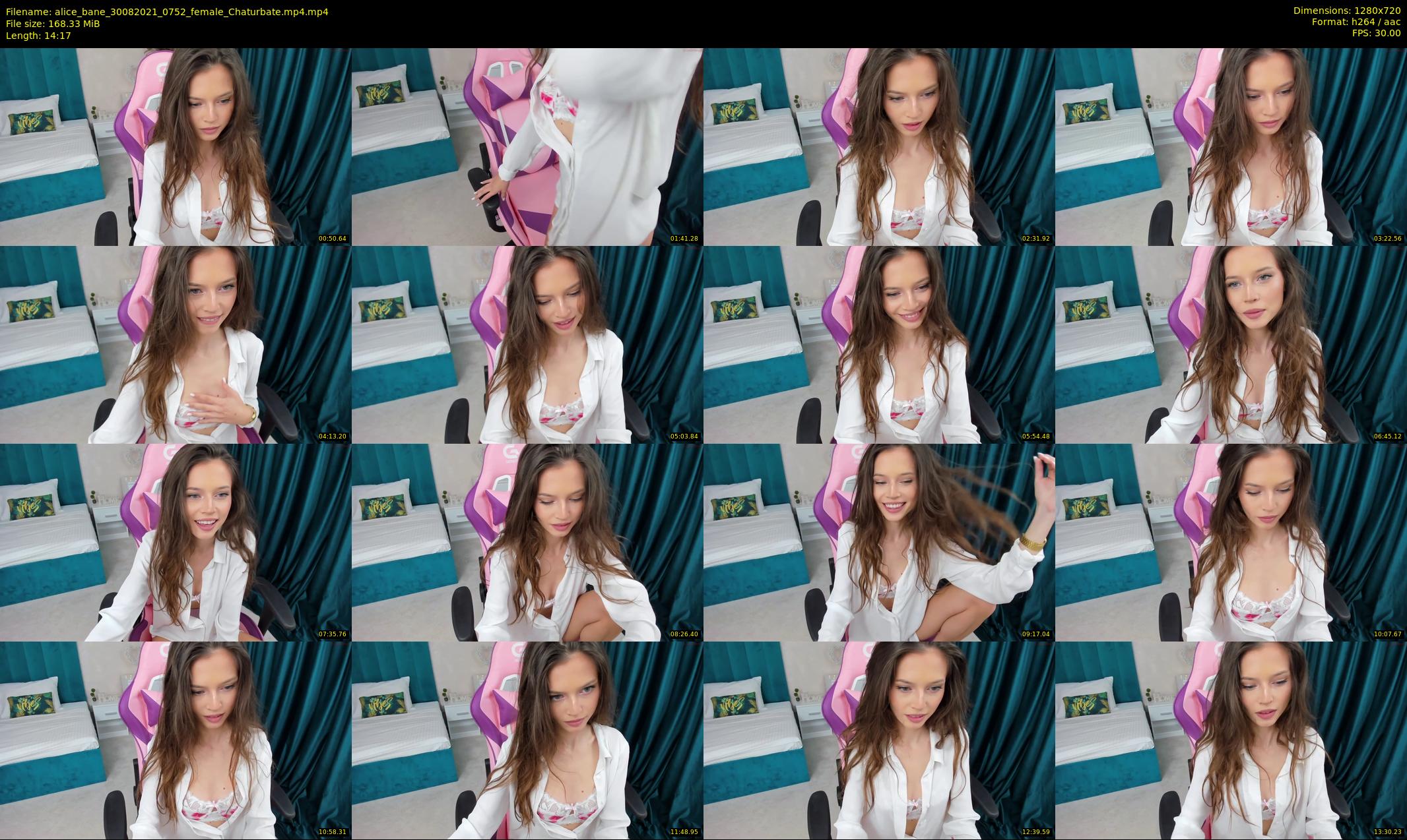 alice_bane — 15 minute Chaturbate female cam show recording, 720p, Aug 30, 2021