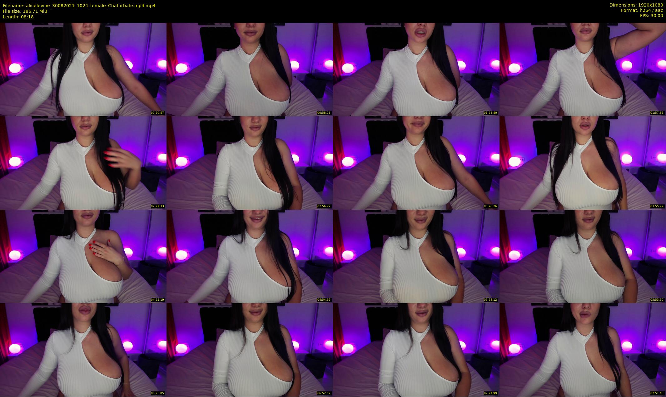alicelevine — 9 minute Chaturbate female cam show recording, 1080p, Aug 30, 2021
