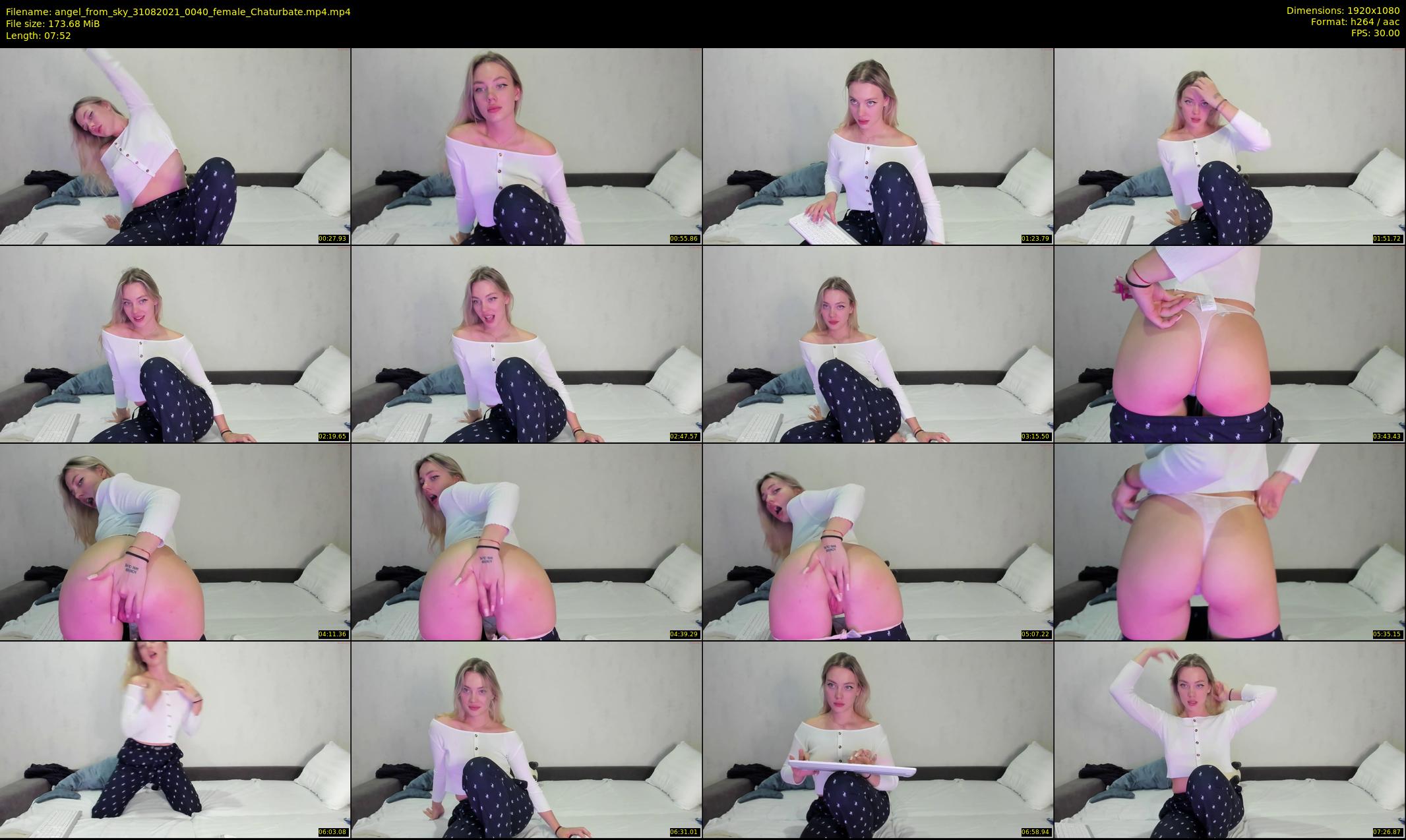 angel_from_sky — 8 minute Chaturbate female cam show recording, 1080p, Aug 31, 2021