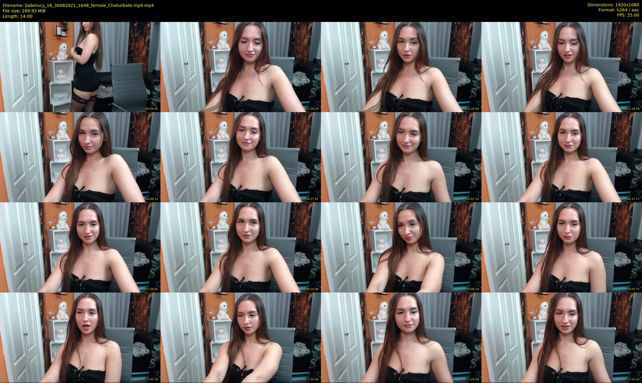 babelucy_18 — 14 minute Chaturbate female cam show recording, 1080p, Aug 30, 2021