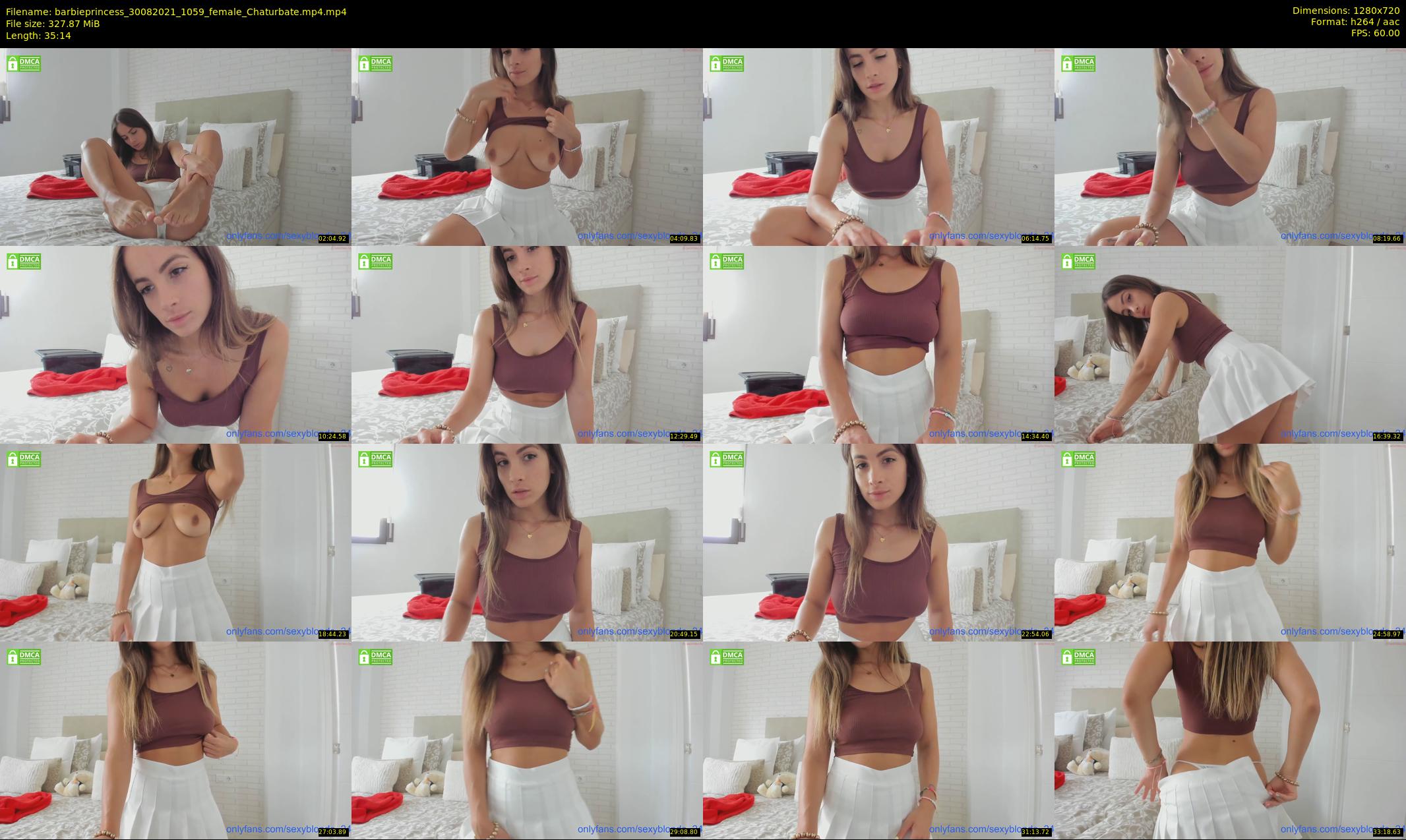barbieprincess — 36 minute Chaturbate female cam show recording, 720p, Aug 30, 2021