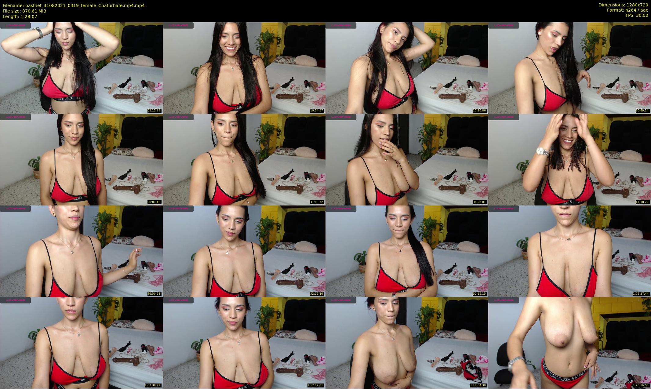 basthet — 89 minute Chaturbate female cam show recording, 720p, Aug 31, 2021