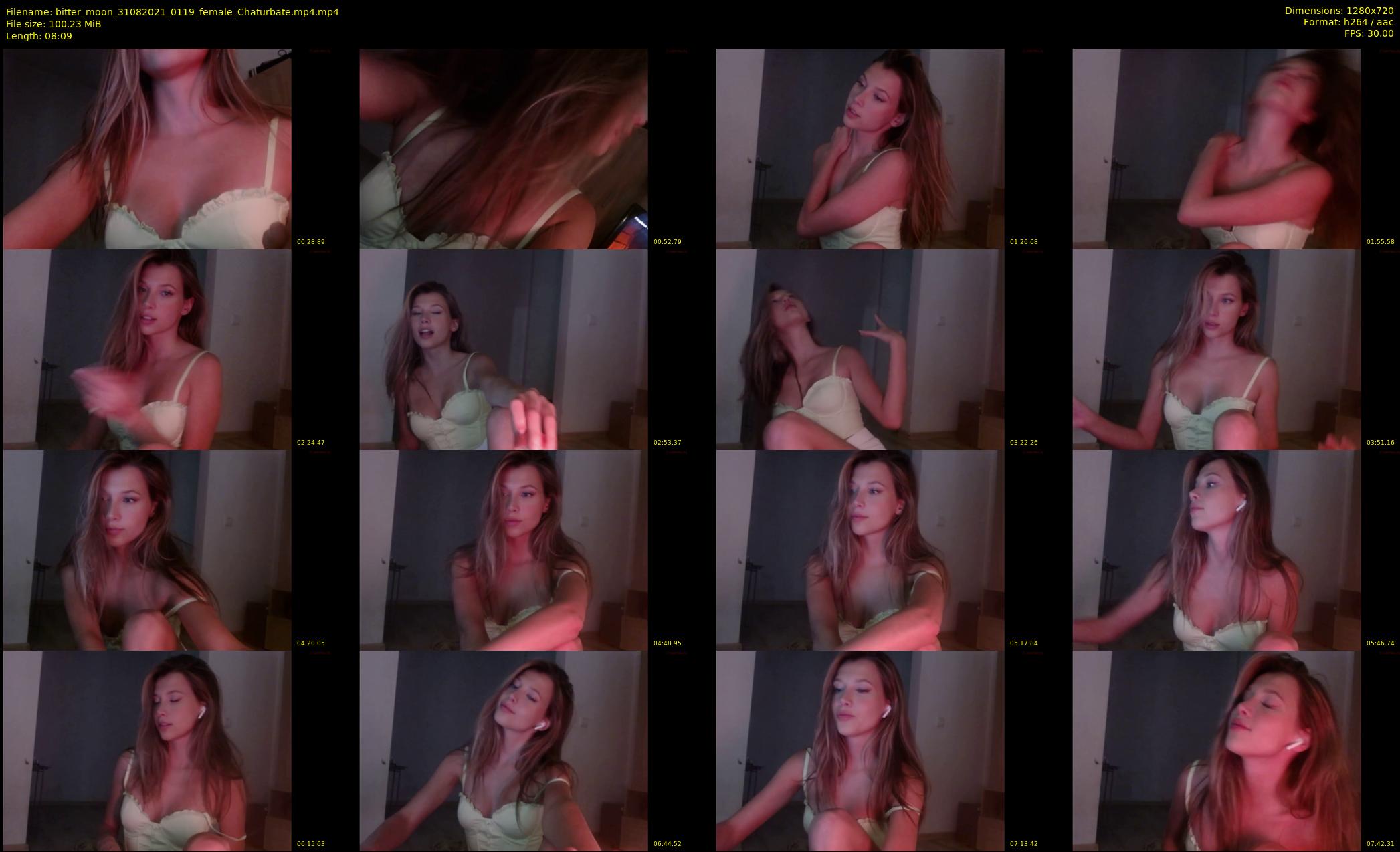 bitter_moon — 9 minute Chaturbate female cam show recording, 720p, Aug 31, 2021