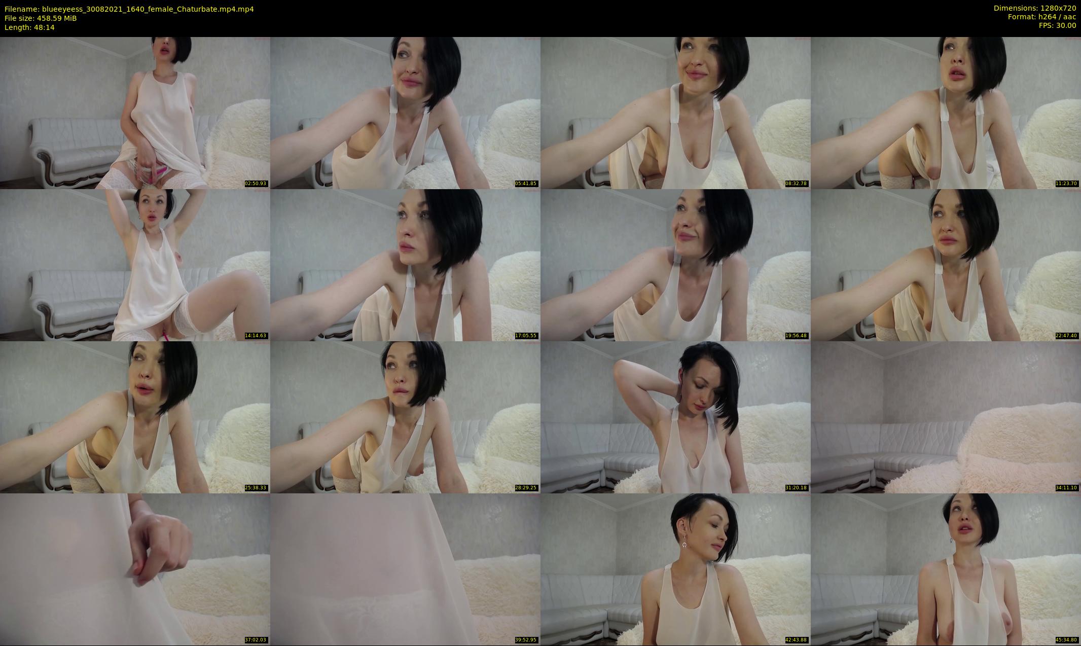 blueeyeess — 49 minute Chaturbate female cam show recording, 720p, Aug 30, 2021