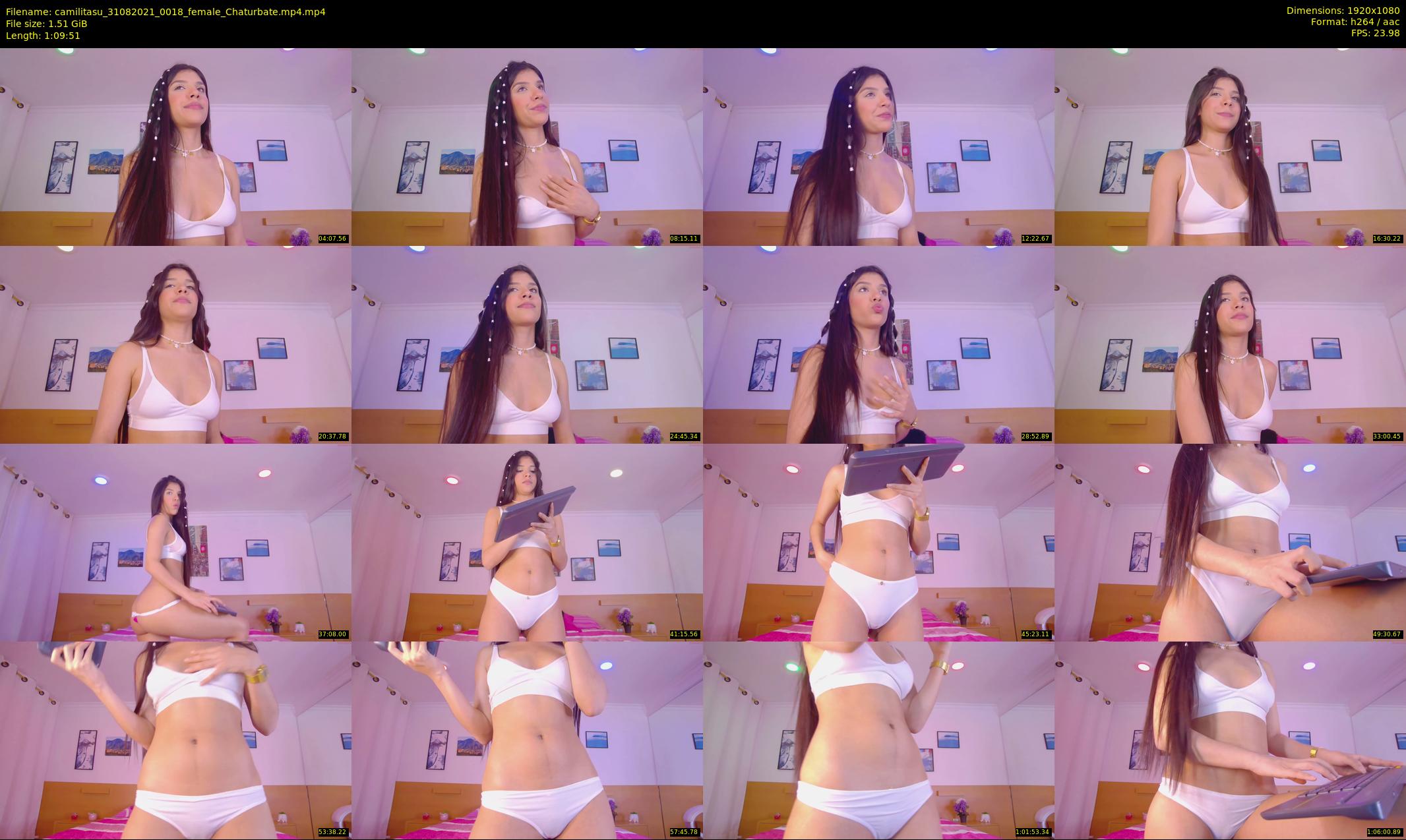 camilitasu — 70 minute Chaturbate female cam show recording, 1080p, Aug 31, 2021