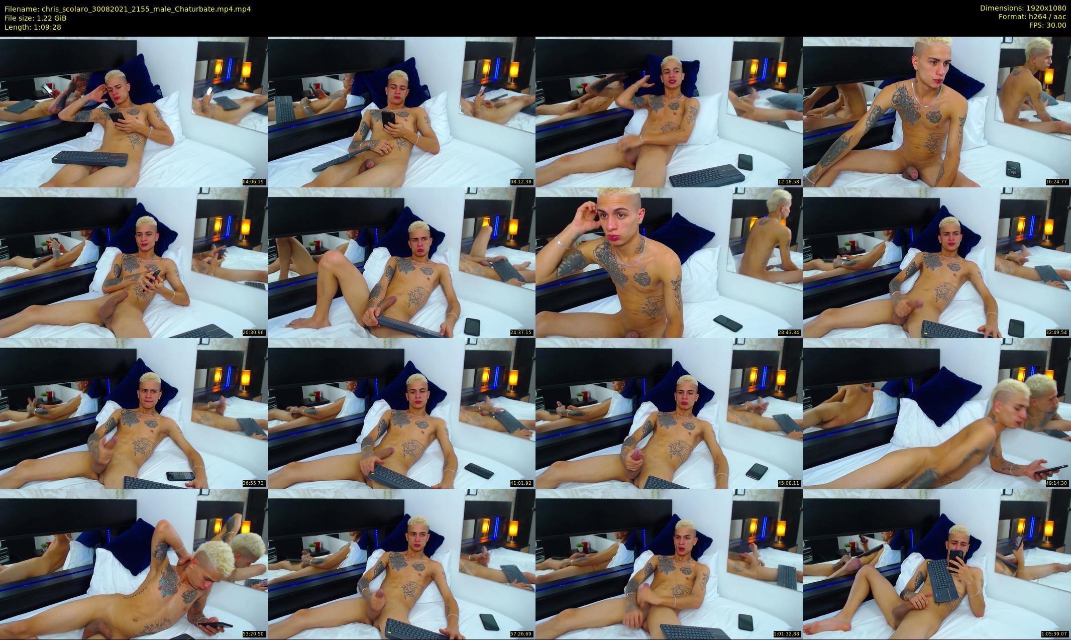 chris_scolaro — 70 minute Chaturbate male cam show recording, 1080p, Aug 30, 2021