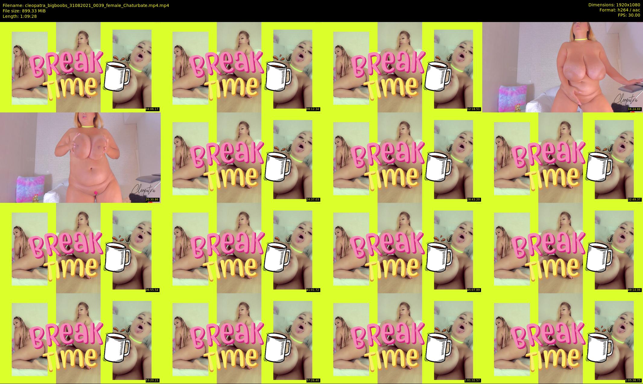 cleopatra_bigboobs — 70 minute Chaturbate female cam show recording, 1080p, Aug 31, 2021