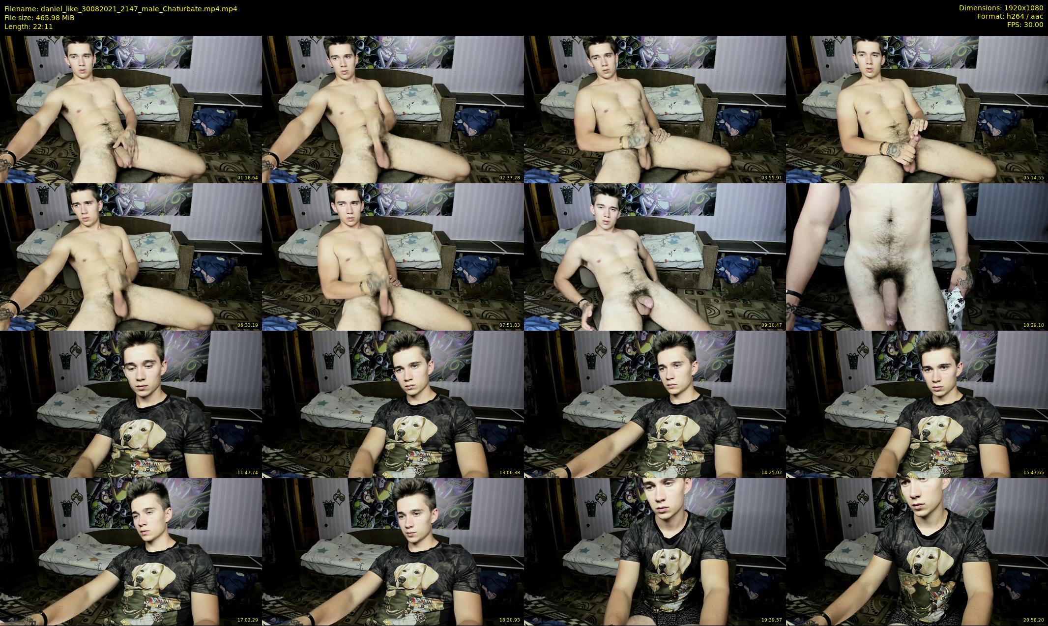 daniel_like — 23 minute Chaturbate male cam show recording, 1080p, Aug 30, 2021