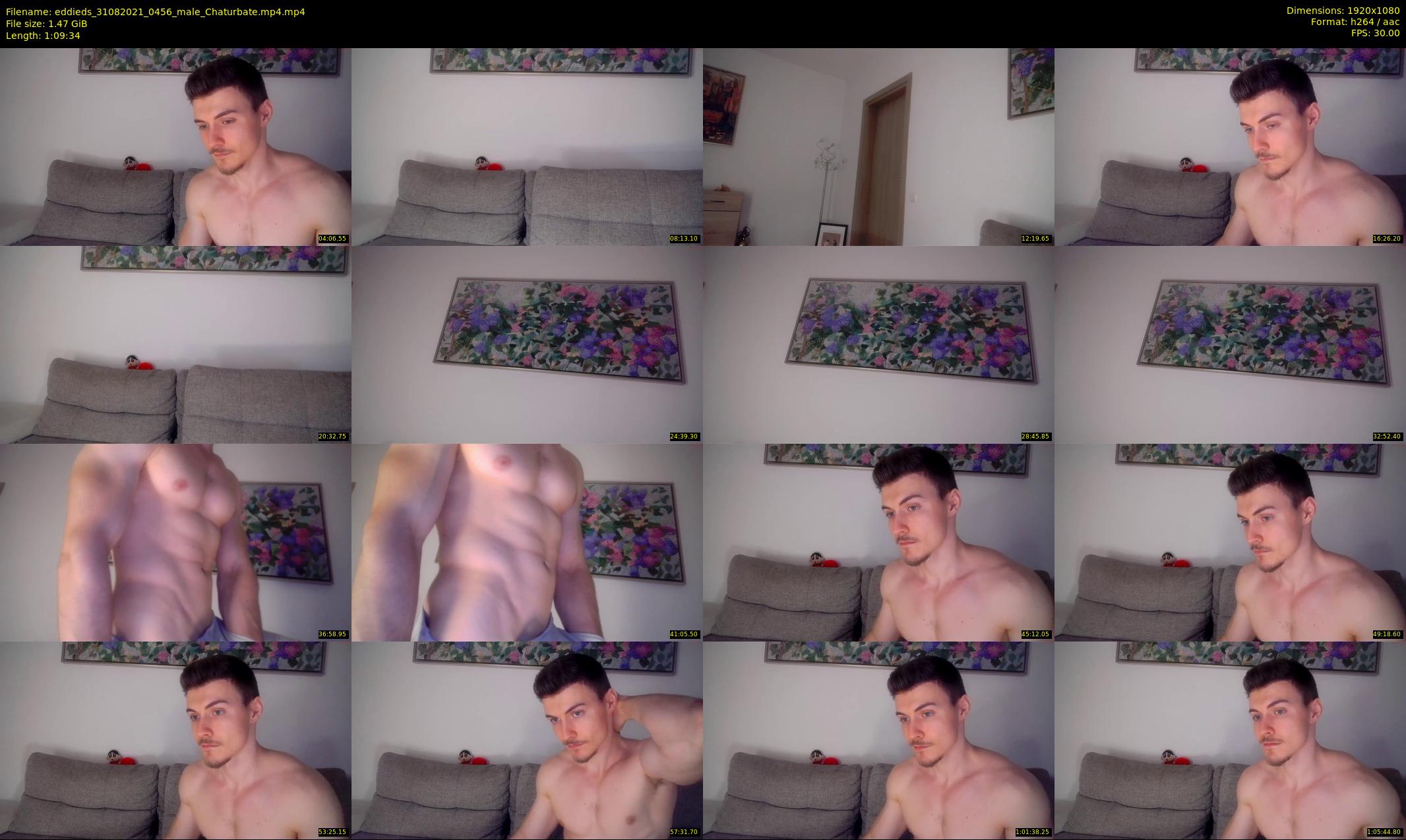 eddieds — 70 minute Chaturbate male cam show recording, 1080p, Aug 31, 2021