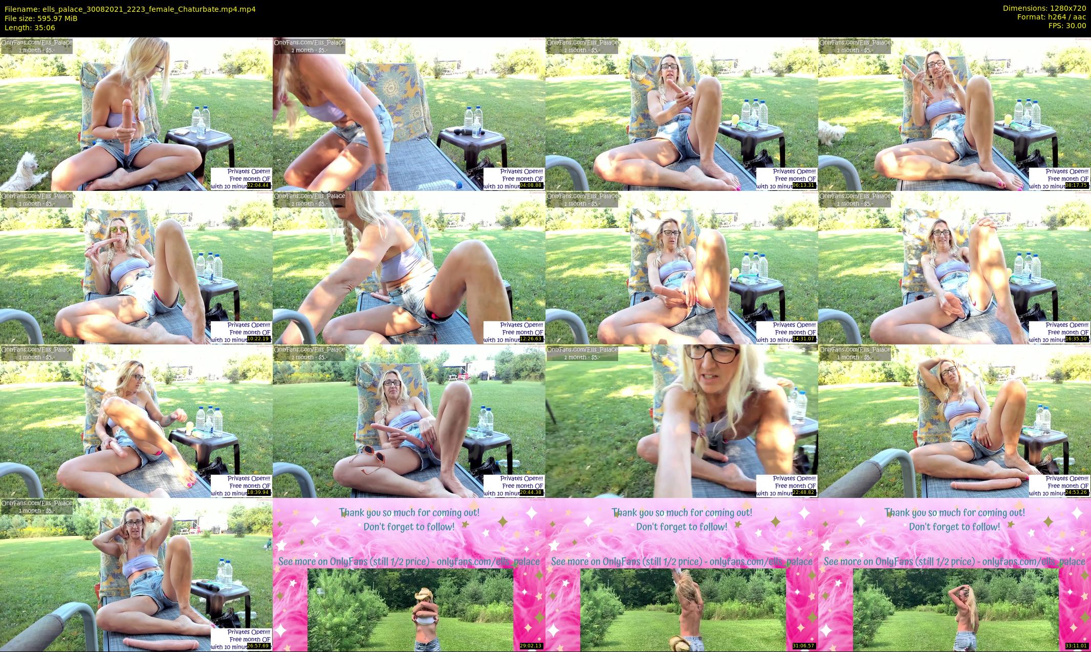 ells_palace — 36 minute Chaturbate female cam show recording, 720p, Aug 30, 2021
