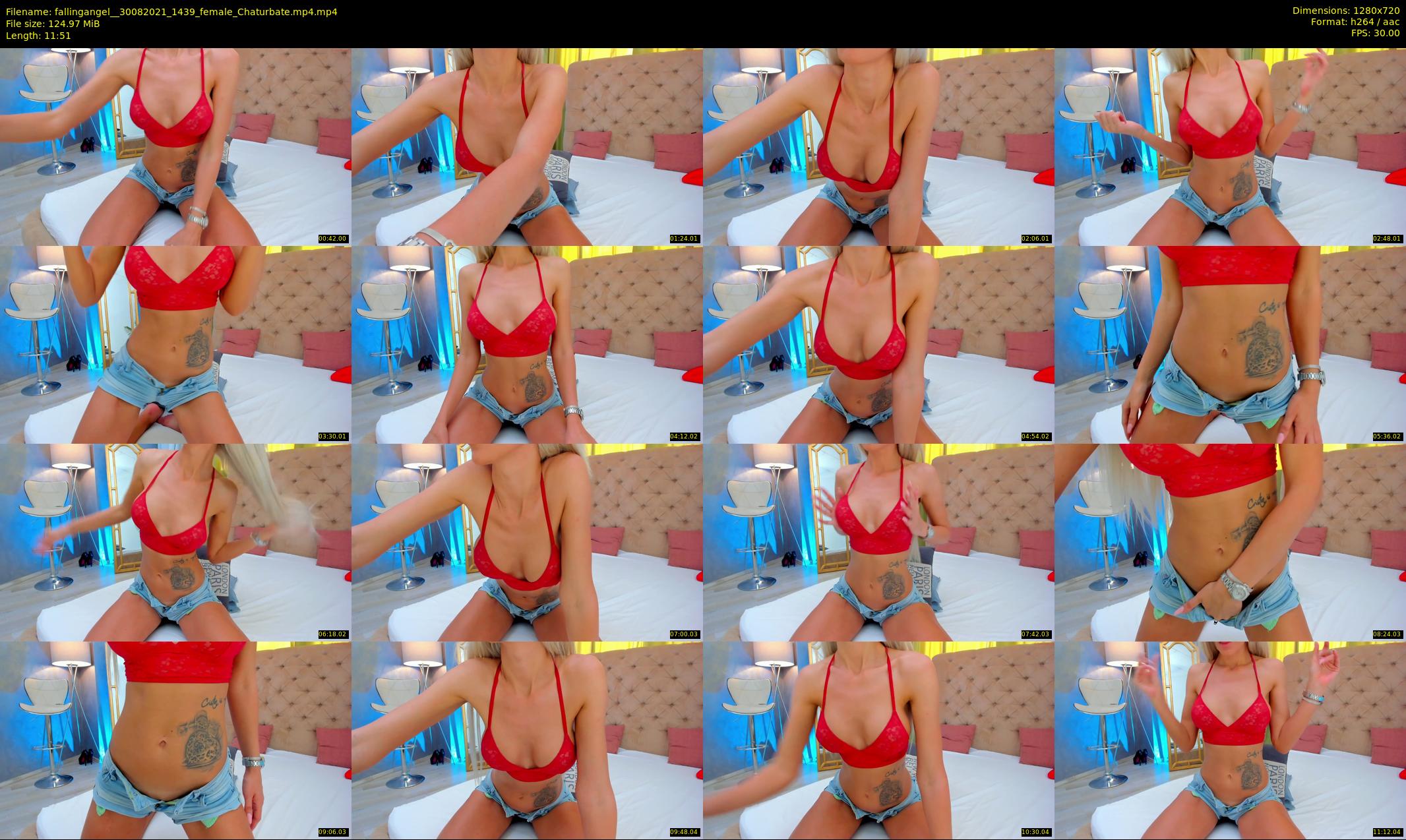 fallingangel_ — 12 minute Chaturbate female cam show recording, 720p, Aug 30, 2021
