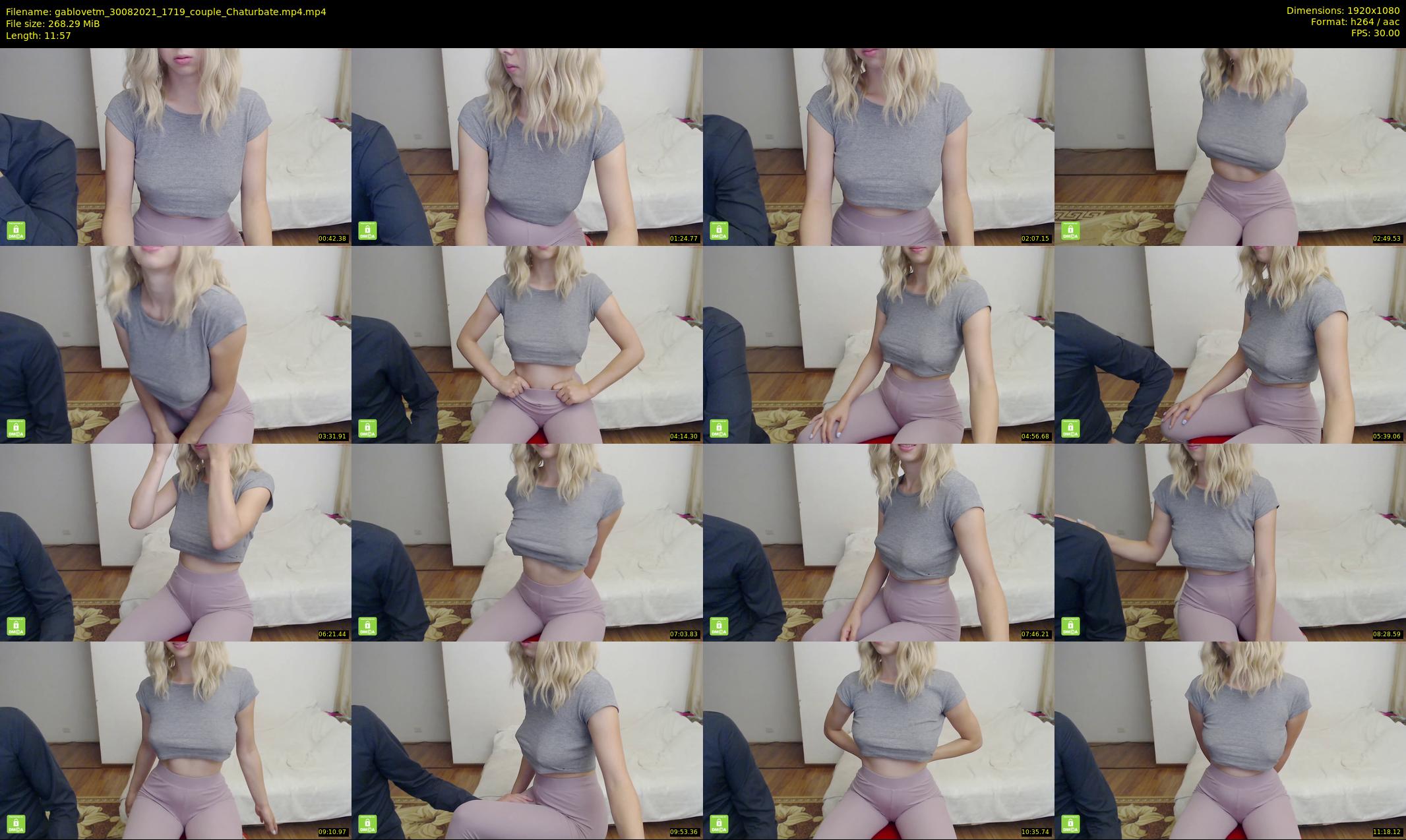 gablovetm — 12 minute Chaturbate couple cam show recording, 1080p, Aug 30, 2021