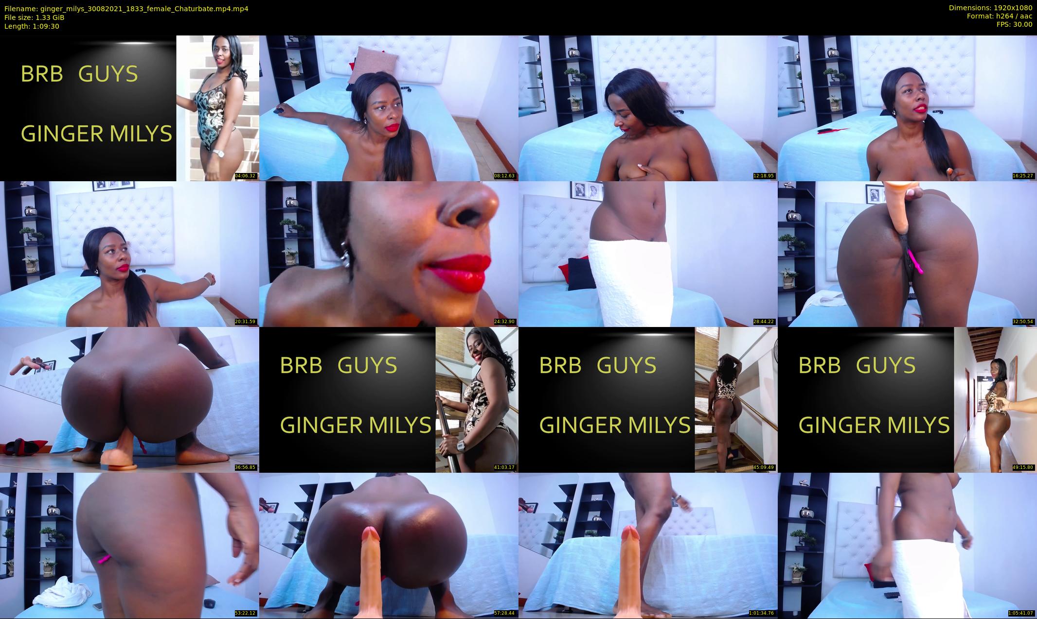 ginger_milys — 70 minute Chaturbate female cam show recording, 1080p, Aug 30, 2021