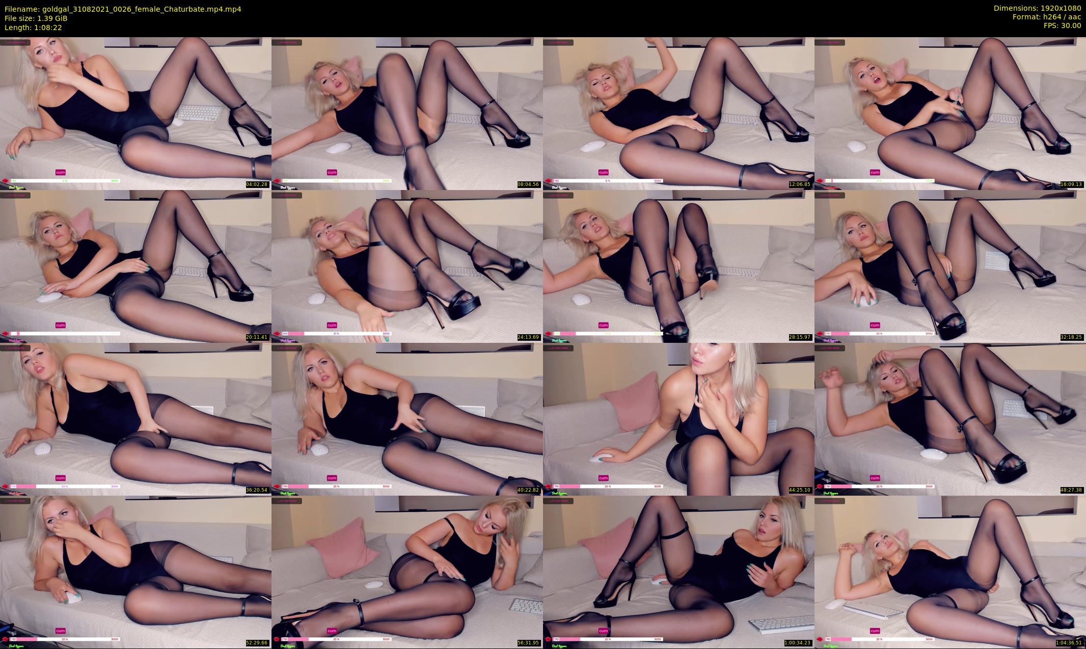 goldgal — 69 minute Chaturbate female cam show recording, 1080p, Aug 31, 2021