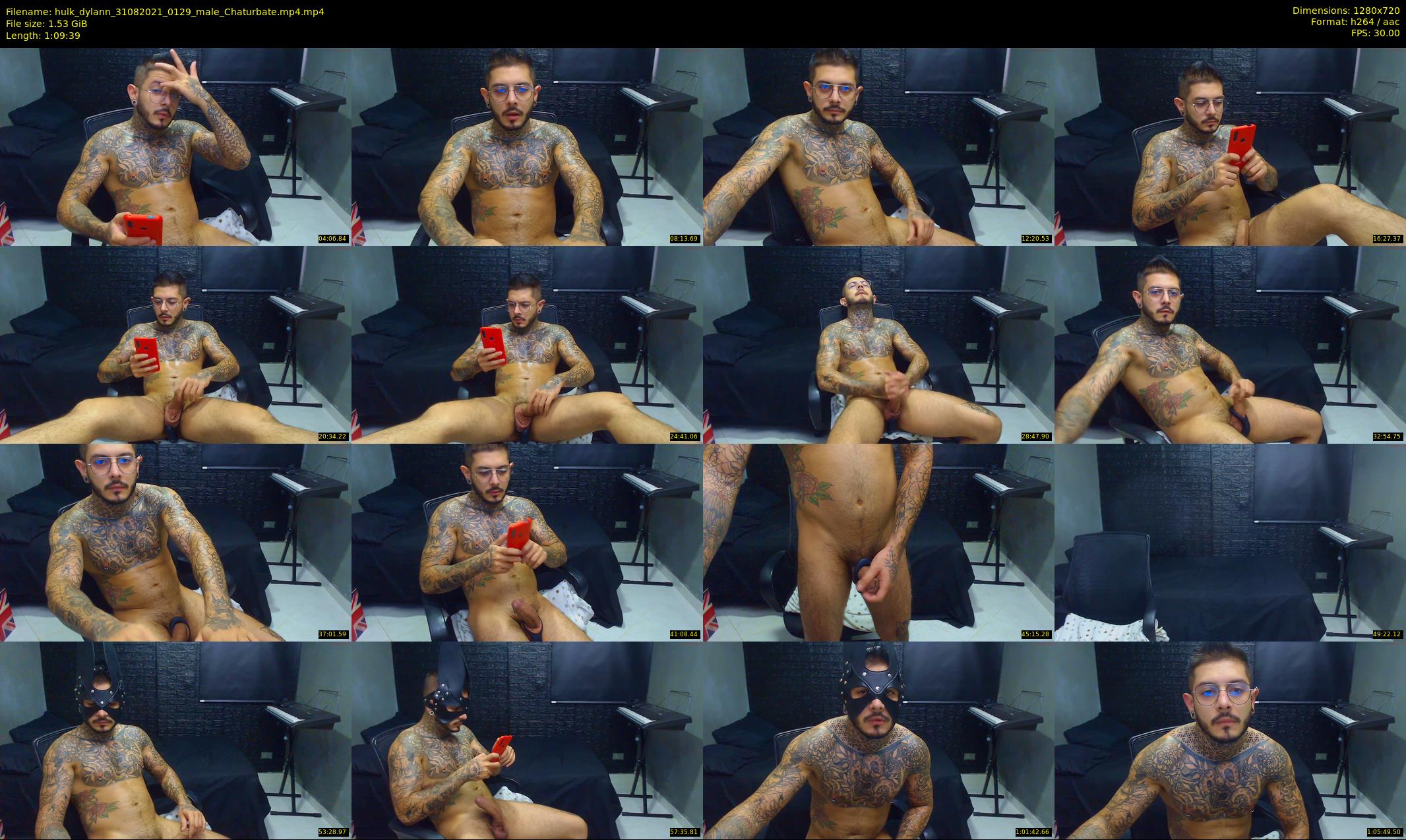 hulk_dylann — 70 minute Chaturbate male cam show recording, 720p, Aug 31, 2021