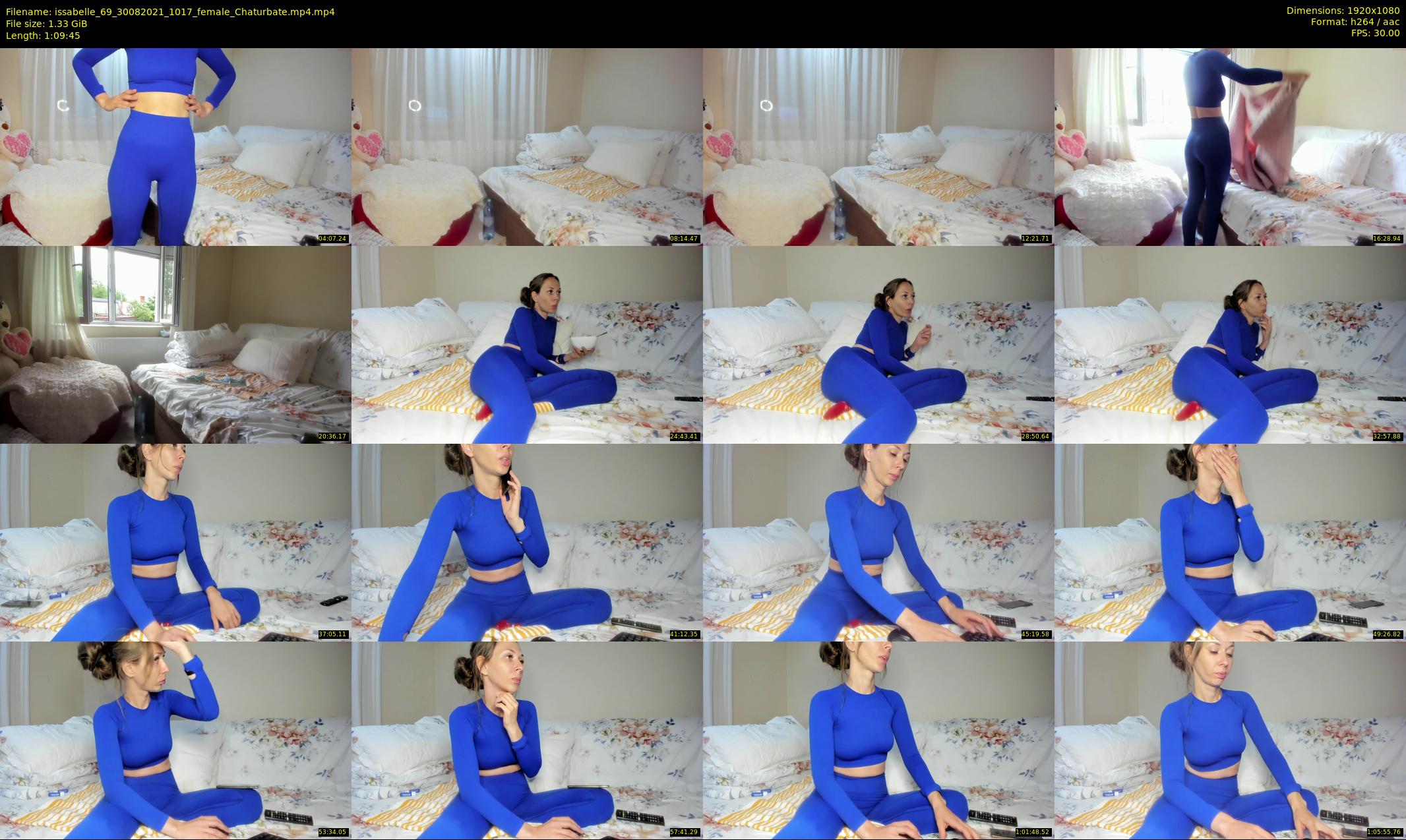 issabelle_69 — 70 minute Chaturbate couple cam show recording, 1080p, Aug 30, 2021