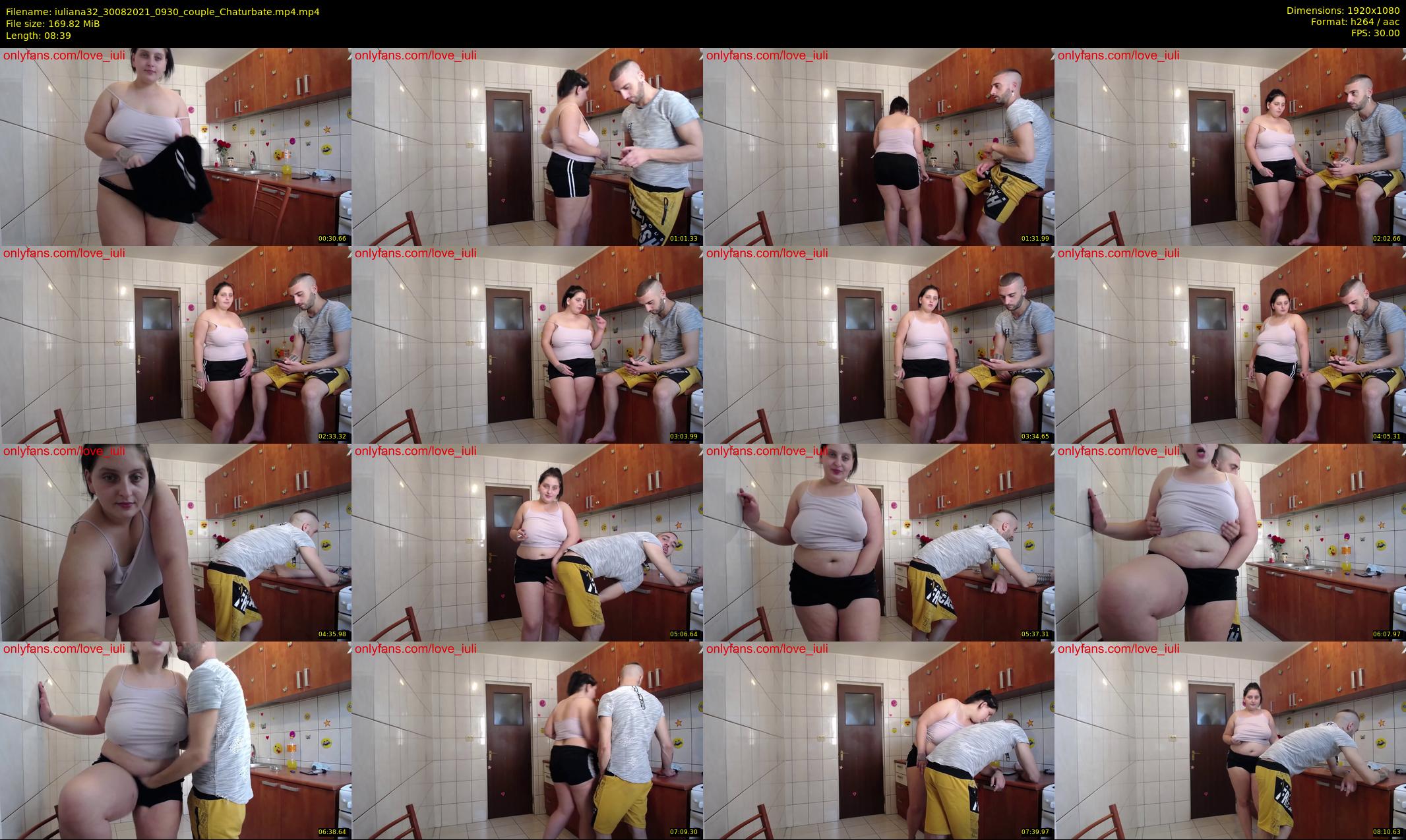 iuliana32 — 9 minute Chaturbate couple cam show recording, 1080p, Aug 30, 2021