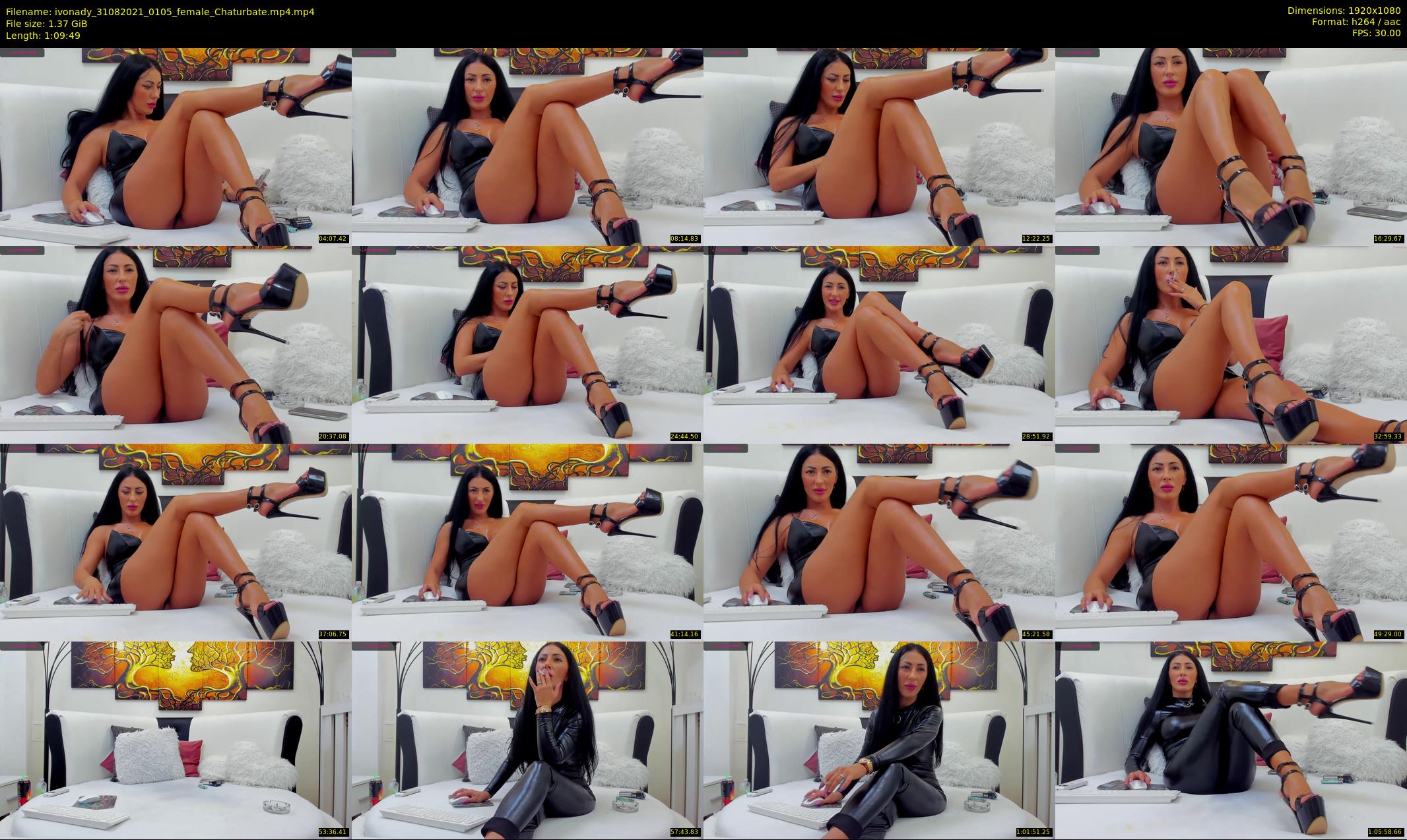 ivonady — 70 minute Chaturbate female cam show recording, 1080p, Aug 31, 2021