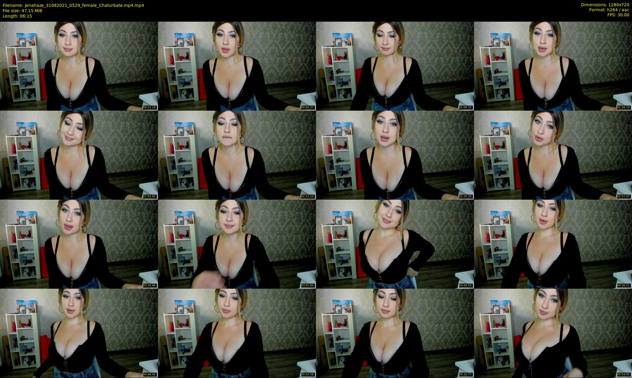 jenahaze — 7 minute Chaturbate female cam show recording, 720p, Aug 31, 2021