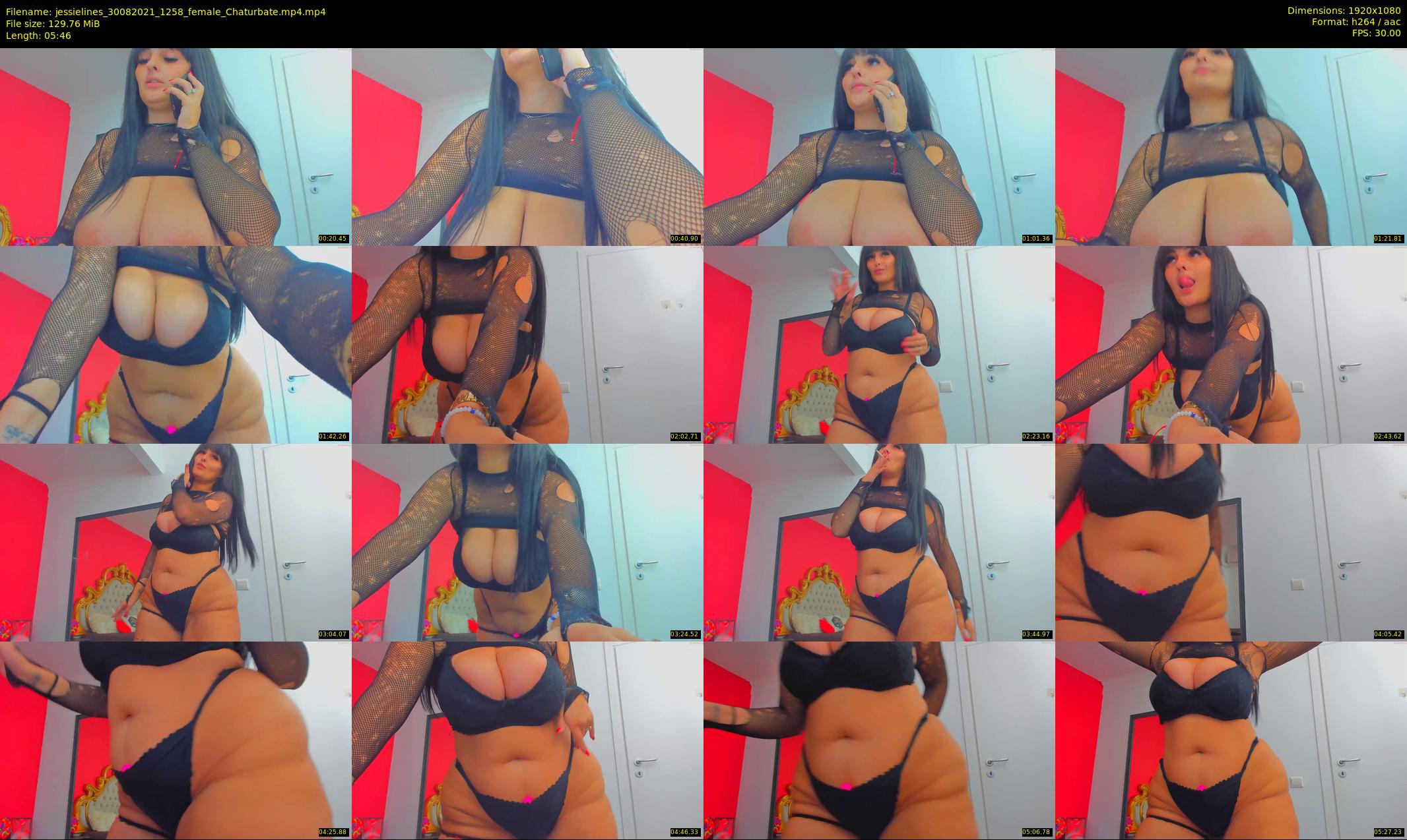 jessielines — 6 minute Chaturbate female cam show recording, 1080p, Aug 30, 2021