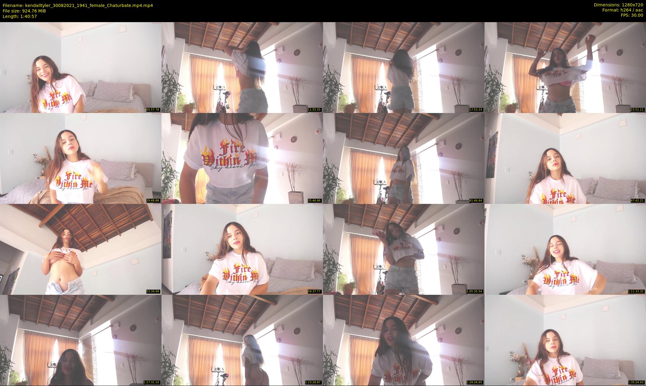 kendalltyler — 101 minute Chaturbate female cam show recording, 720p, Aug 30, 2021