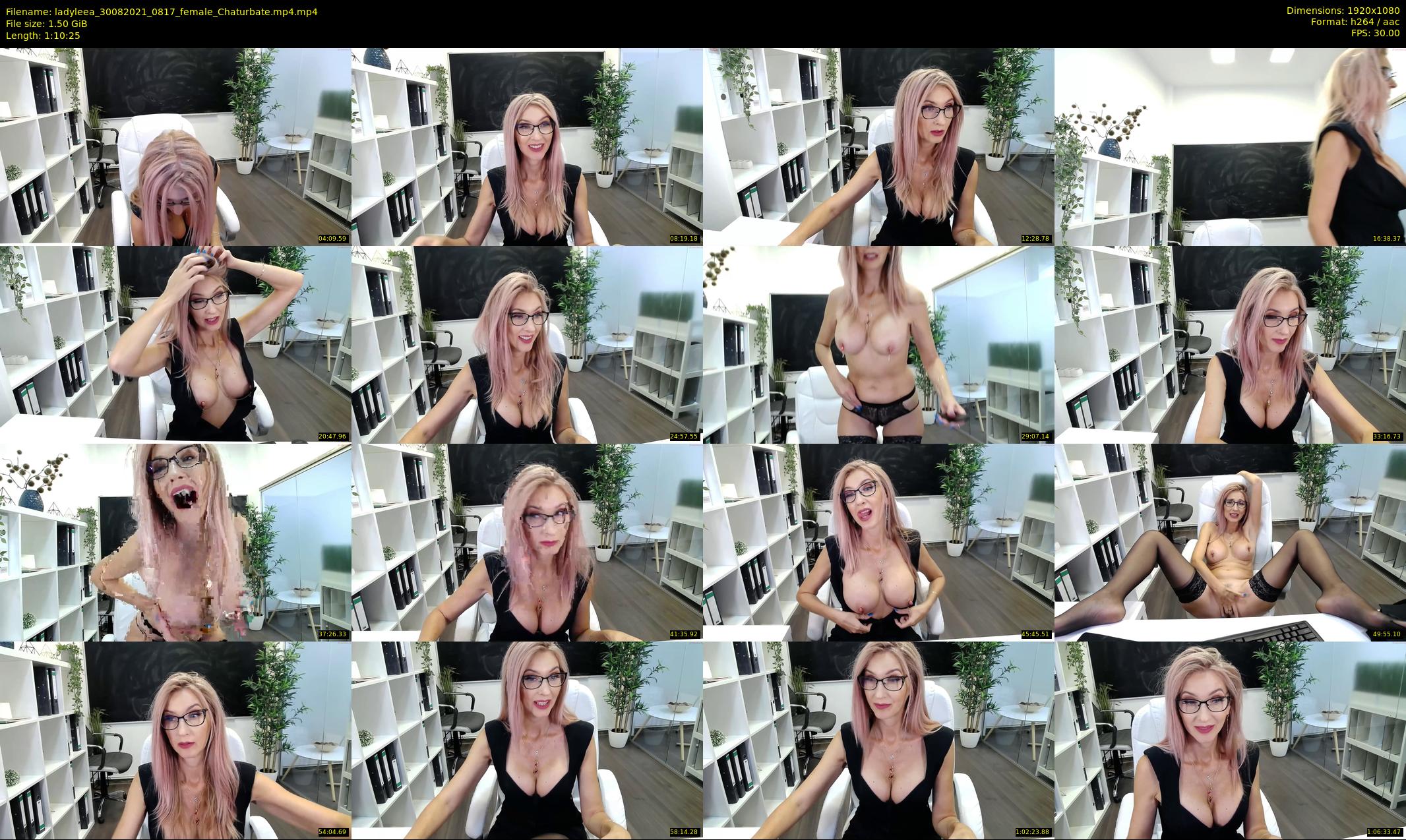 ladyleea — 71 minute Chaturbate female cam show recording, 1080p, Aug 30, 2021