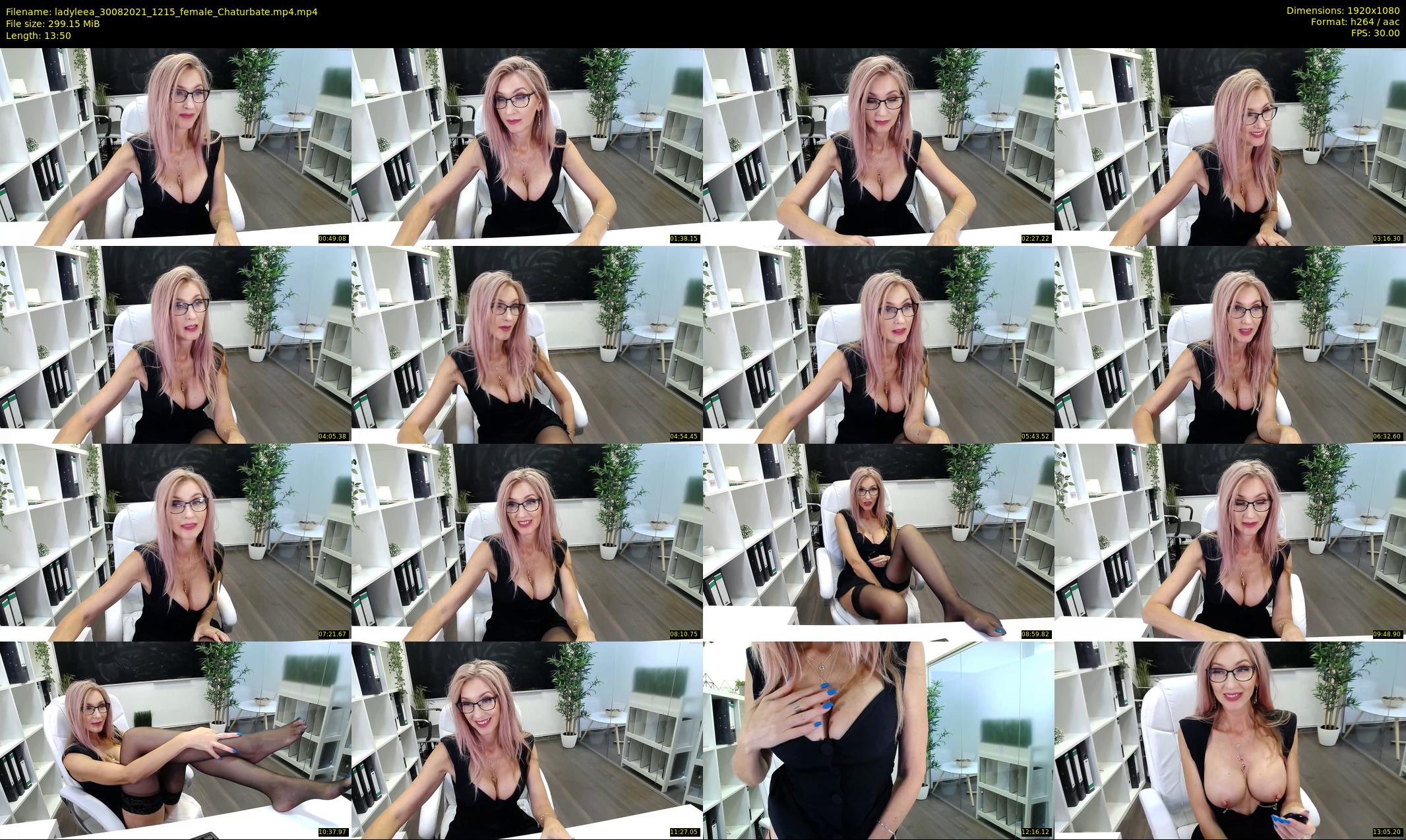 ladyleea — 14 minute Chaturbate female cam show recording, 1080p, Aug 30, 2021