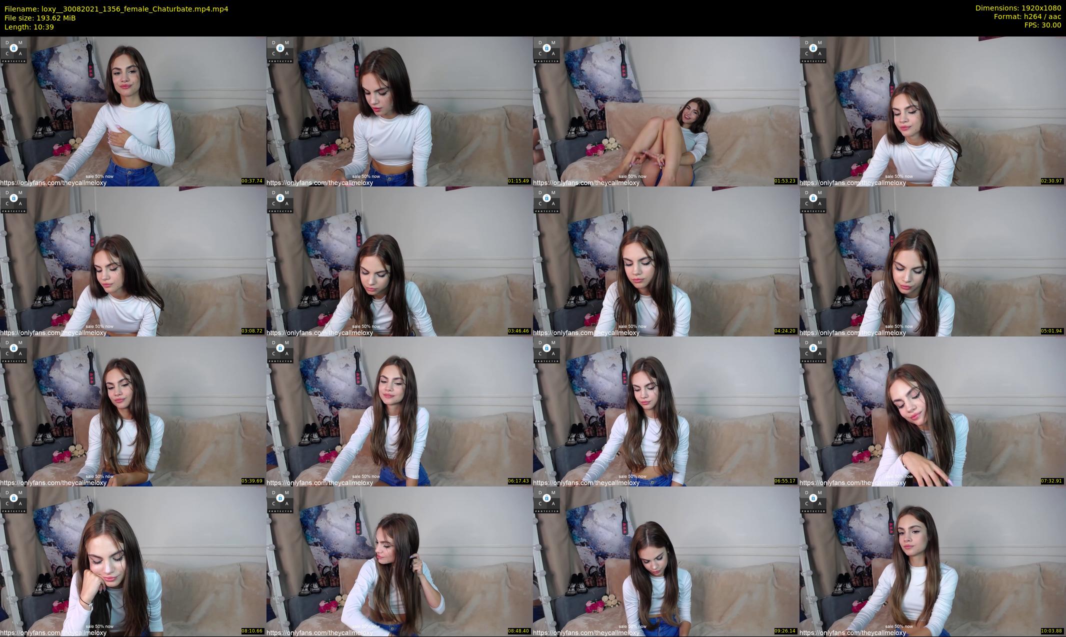 loxy_ — 11 minute Chaturbate female cam show recording, 1080p, Aug 30, 2021