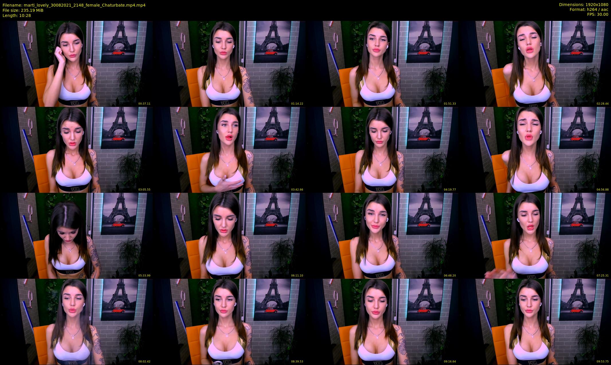 marti_lovely — 11 minute Chaturbate female cam show recording, 1080p, Aug 30, 2021