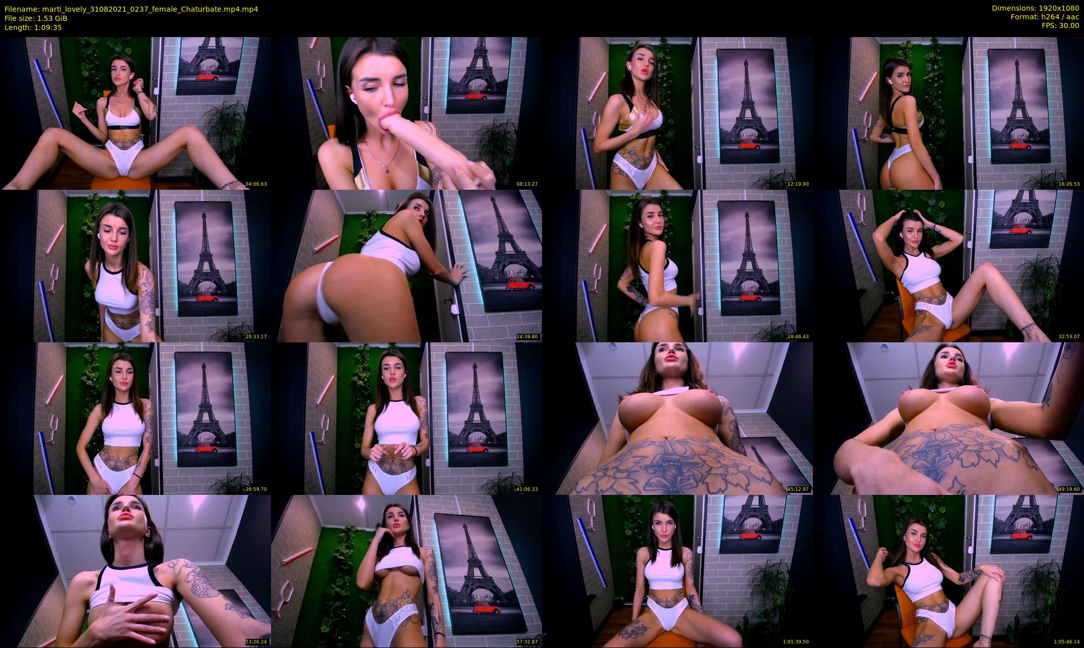 marti_lovely — 70 minute Chaturbate female cam show recording, 1080p, Aug 31, 2021