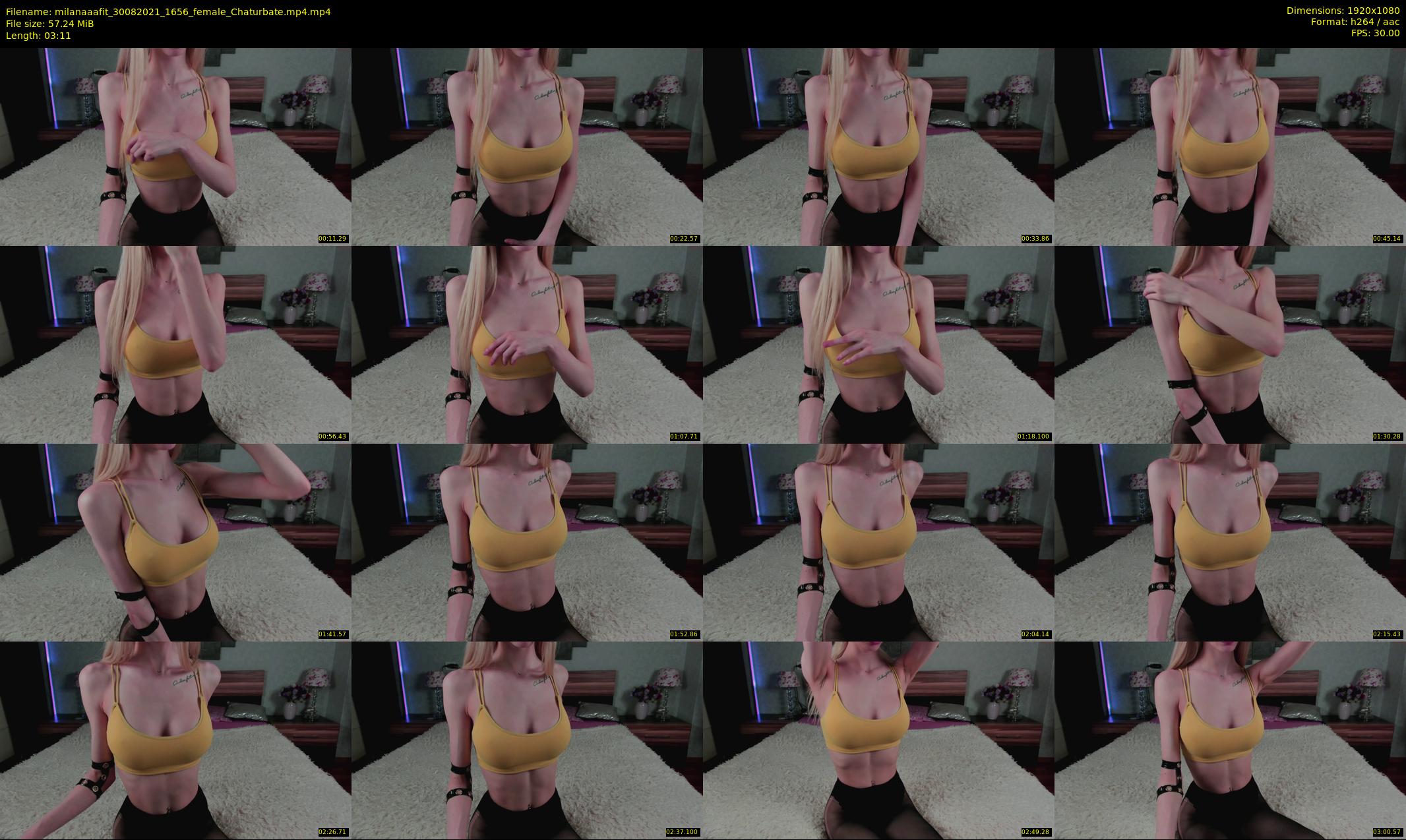 milanaaafit — 4 minute Chaturbate couple cam show recording, 1080p, Aug 30, 2021