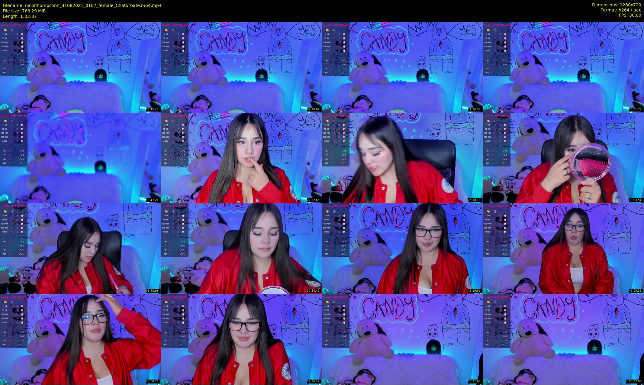 nicolthompsonn — 64 minute Chaturbate female cam show recording, 720p, Aug 31, 2021