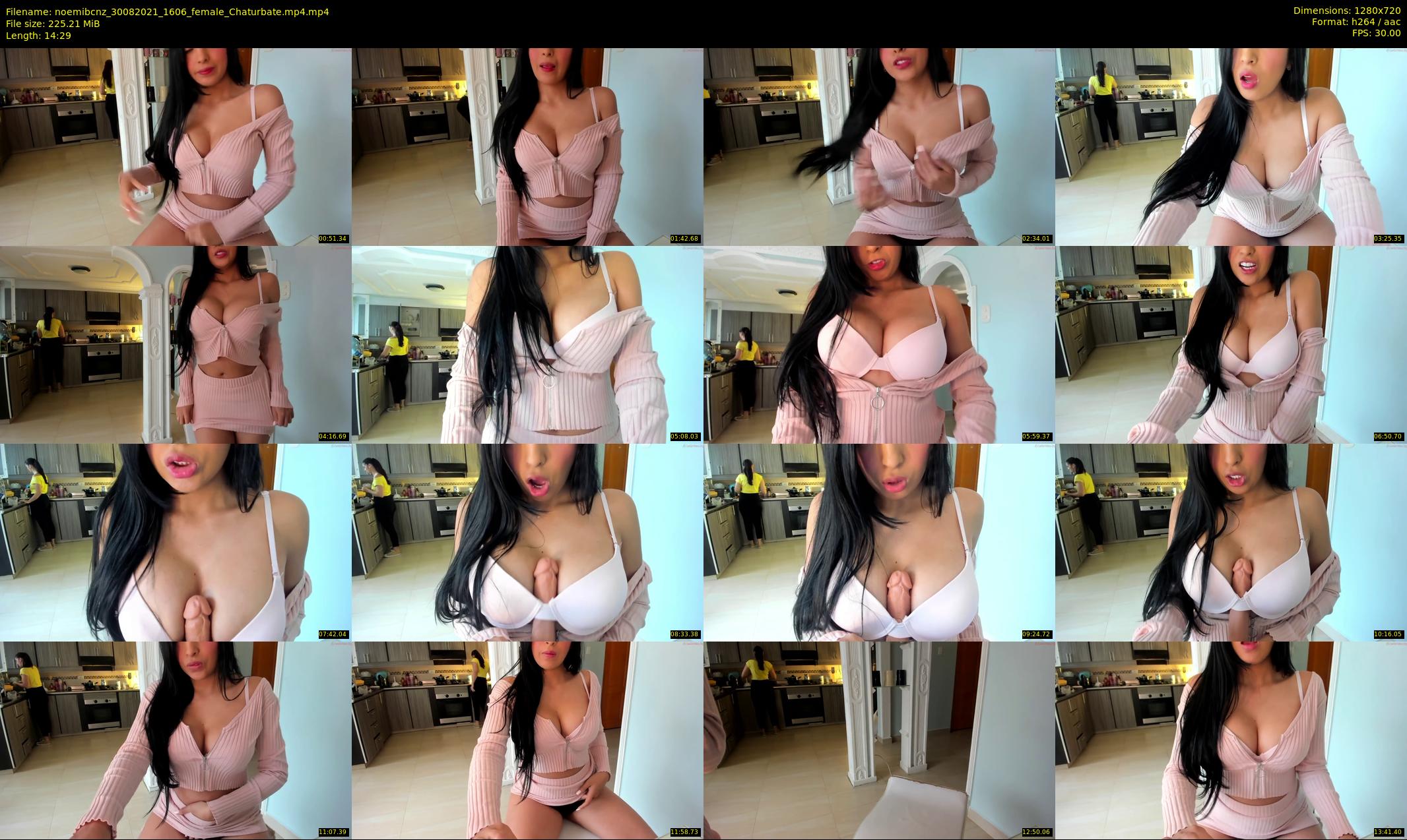 noemibcnz — 15 minute Chaturbate couple cam show recording, 720p, Aug 30, 2021
