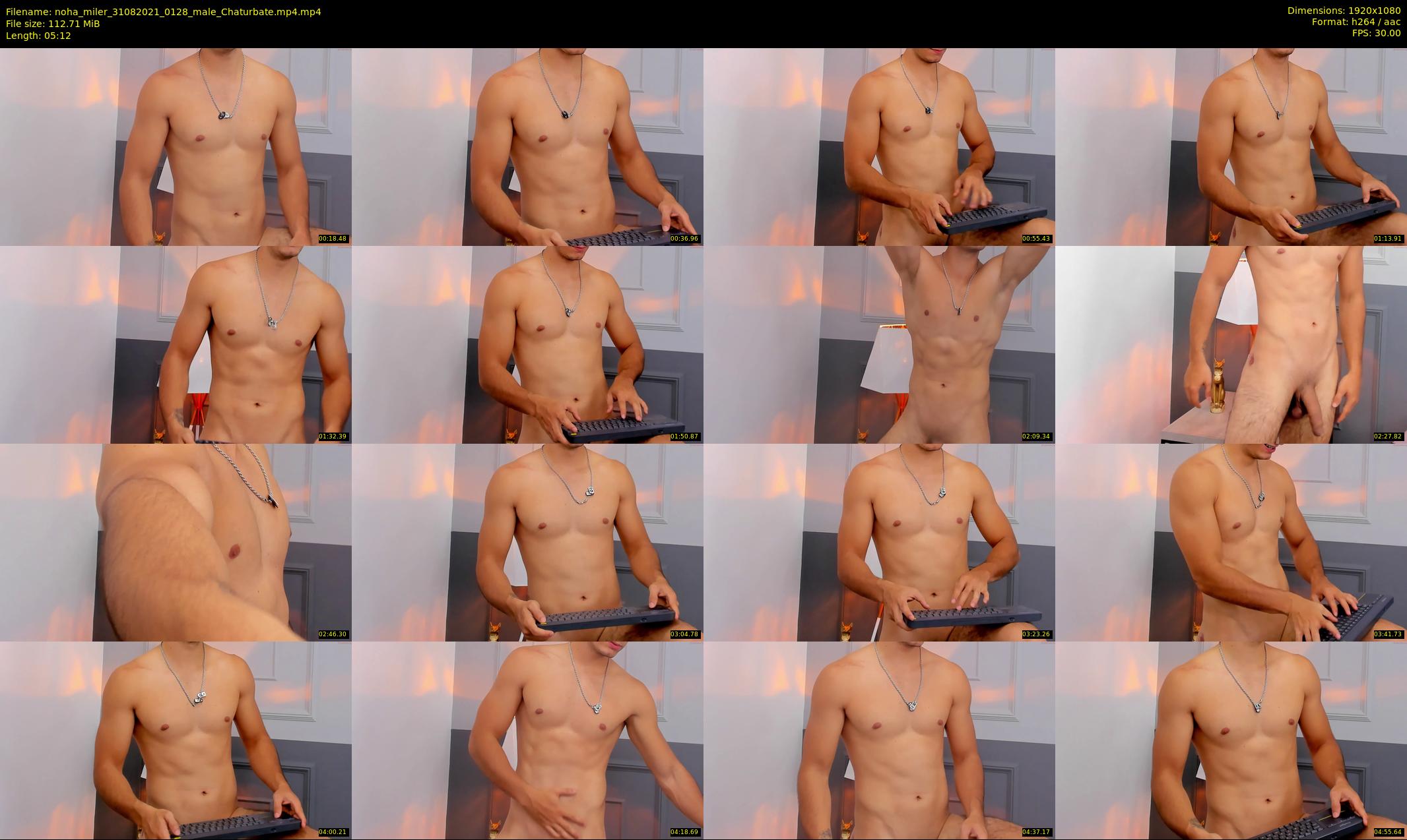 noha_miler — 6 minute Chaturbate male cam show recording, 1080p, Aug 31, 2021