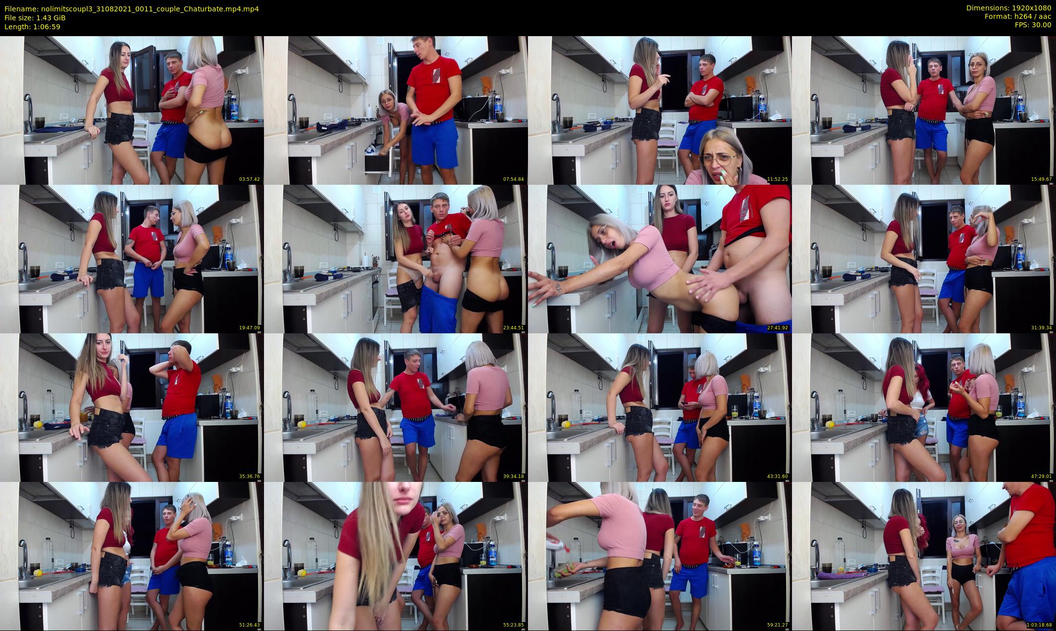 nolimitscoupl3 — 67 minute Chaturbate couple cam show recording, 1080p, Aug 31, 2021